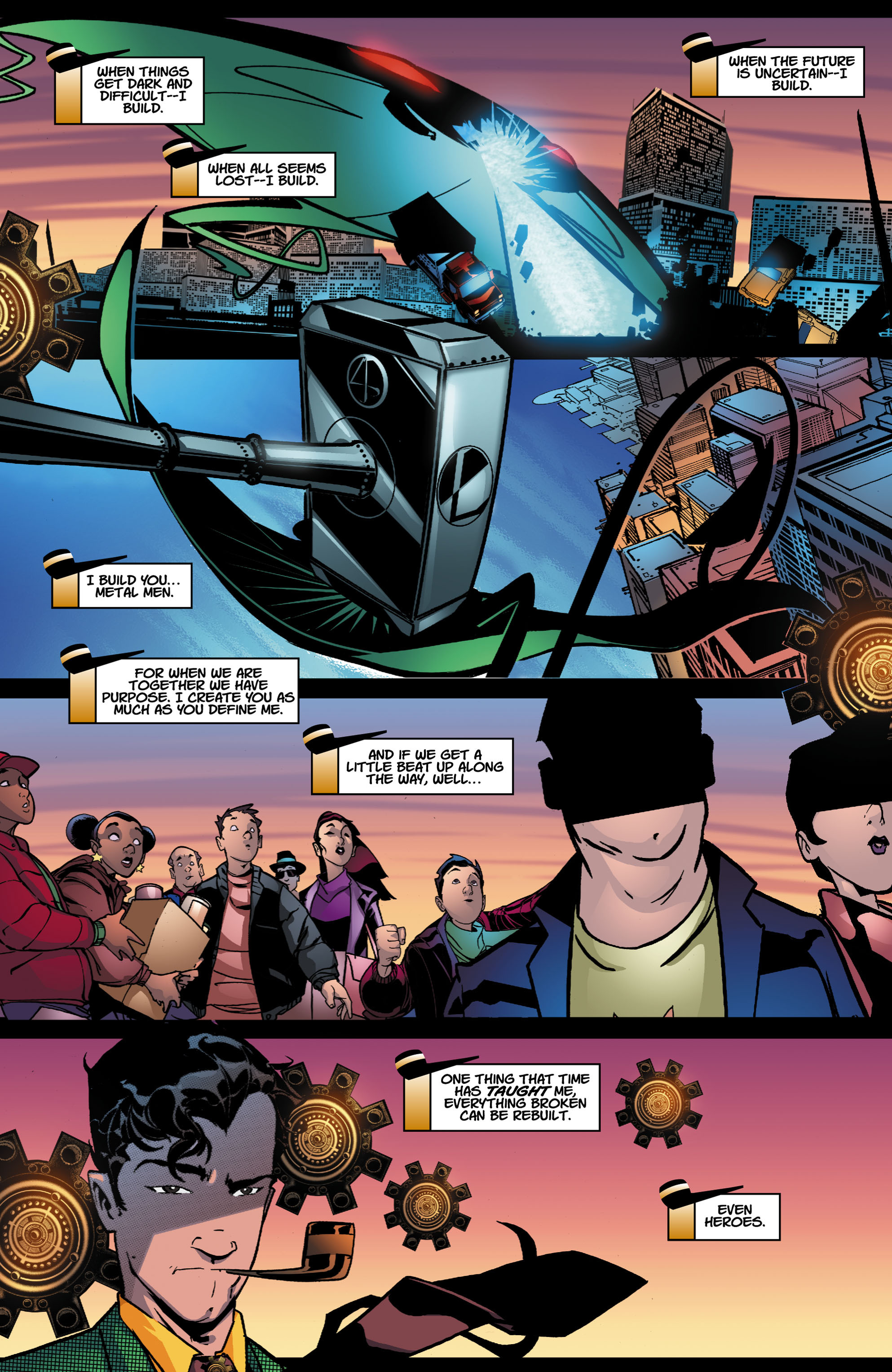 Read online Metal Men (2007) comic -  Issue #8 - 20