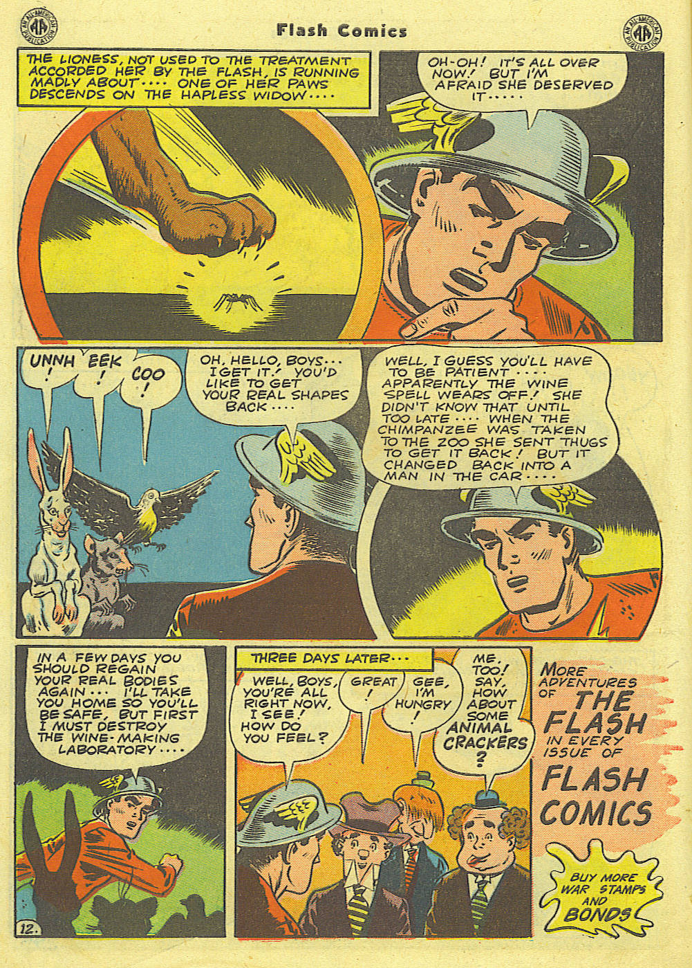 Read online Flash Comics comic -  Issue #66 - 14