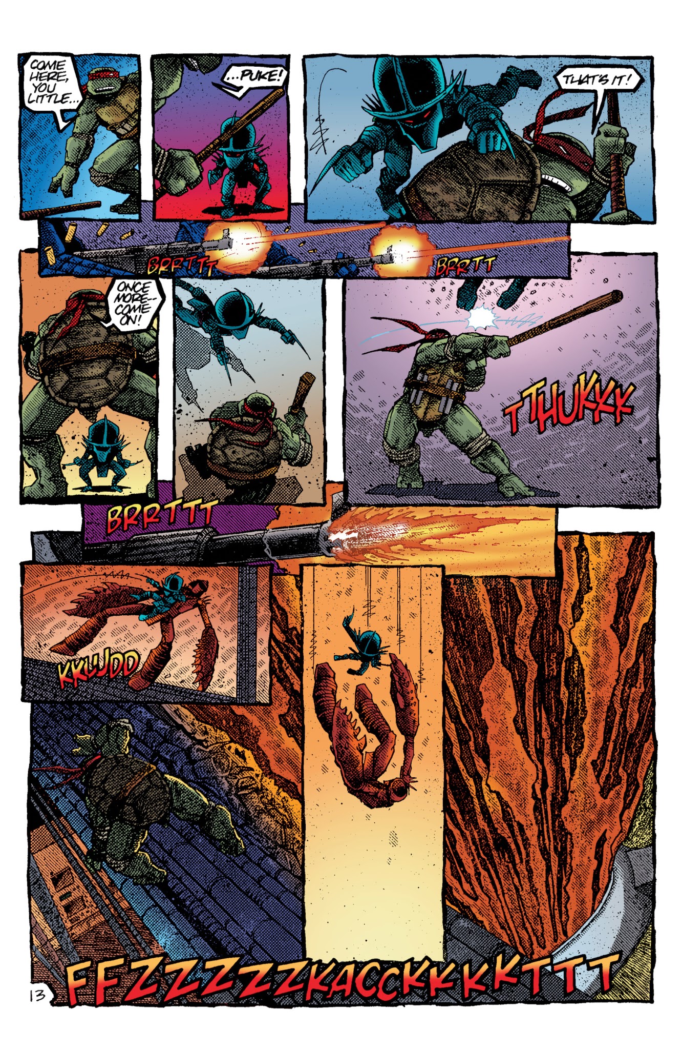Read online Teenage Mutant Ninja Turtles Color Classics (2013) comic -  Issue #7 - 15