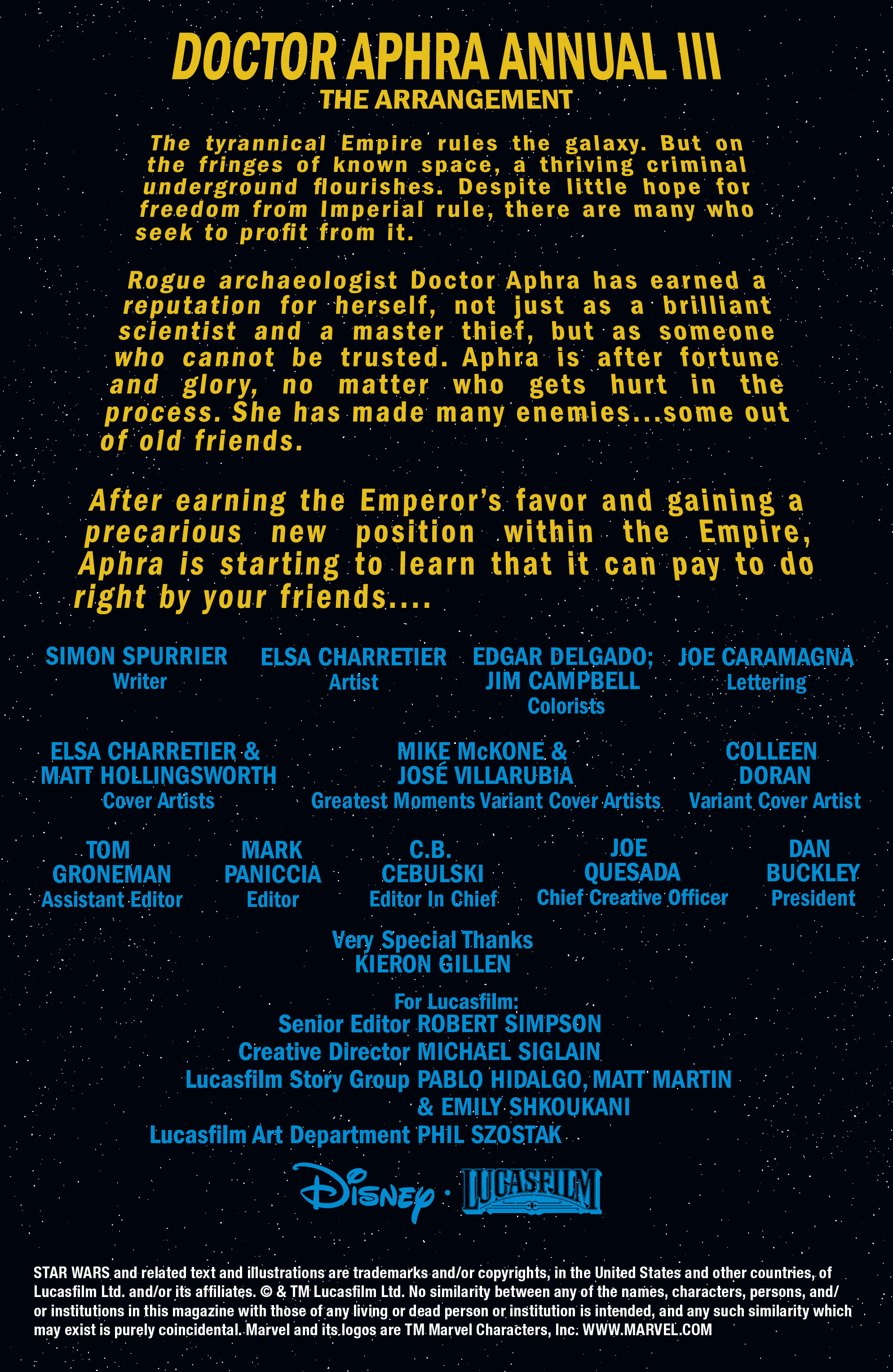 Read online Doctor Aphra comic -  Issue # Annual 3 - 2