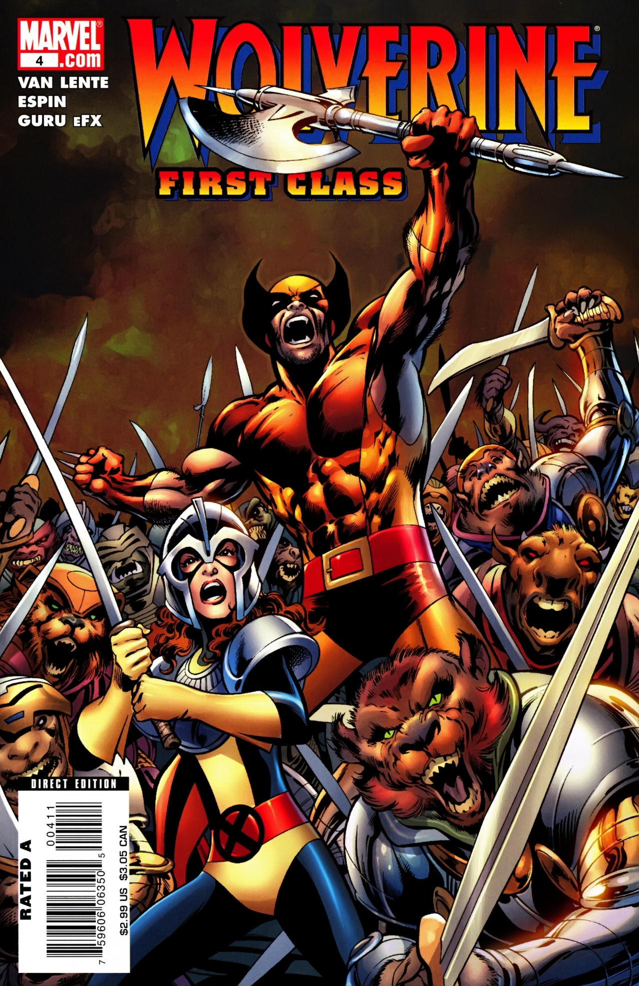 Read online Wolverine: First Class comic -  Issue #4 - 1
