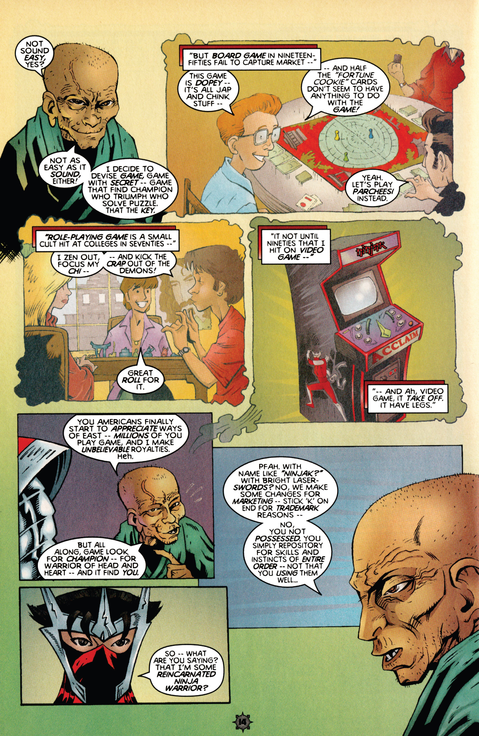 Read online Ninjak (1997) comic -  Issue #4 - 13