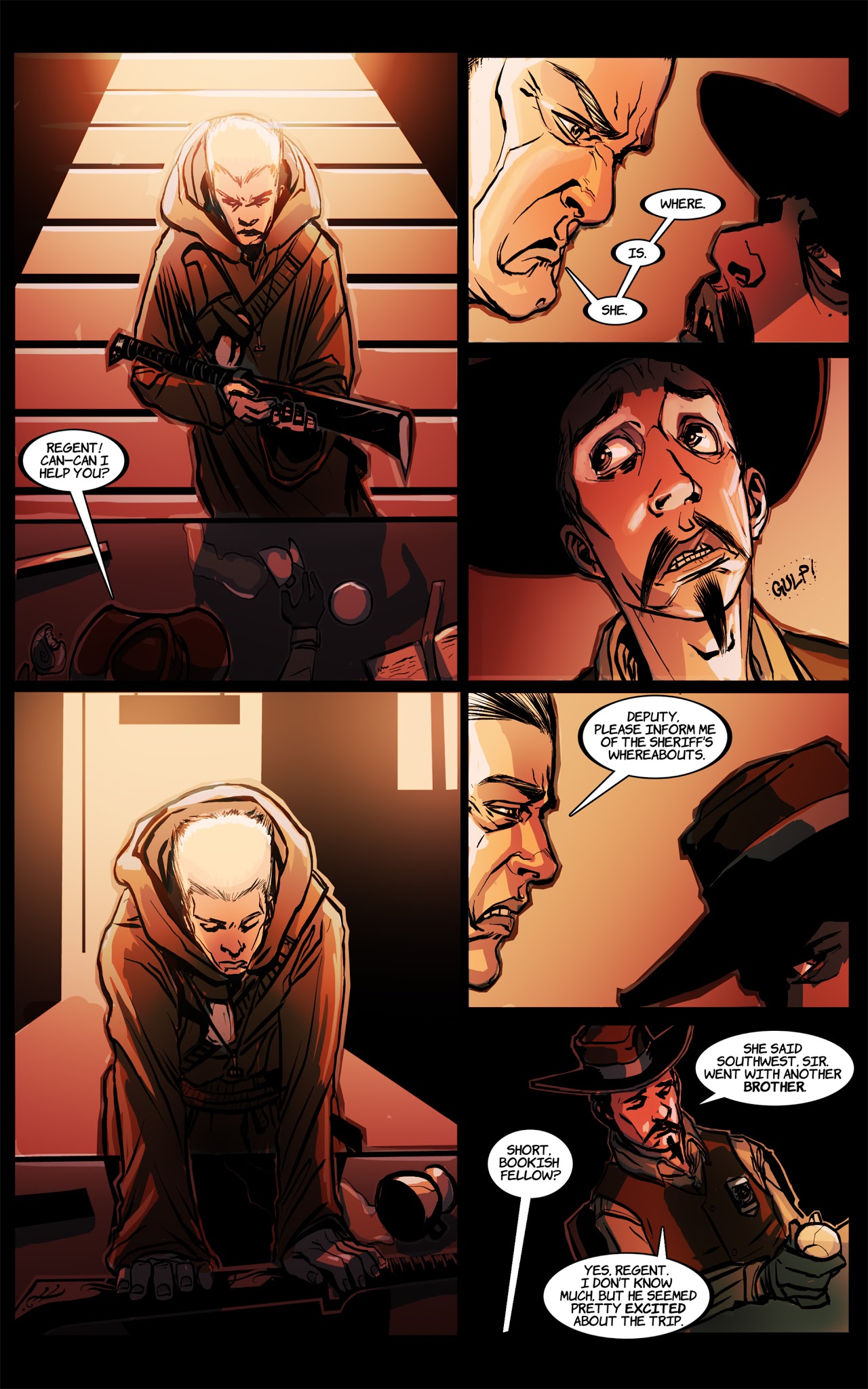 Read online Outrider comic -  Issue #1 - 18