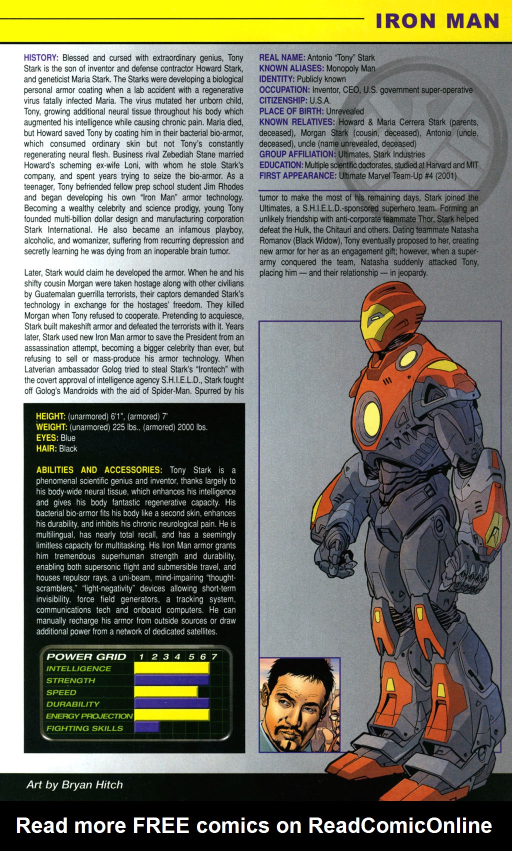 Read online Official Handbook of the Ultimate Marvel Universe: The Ultimates & X-Men 2005 comic -  Issue # Full - 27