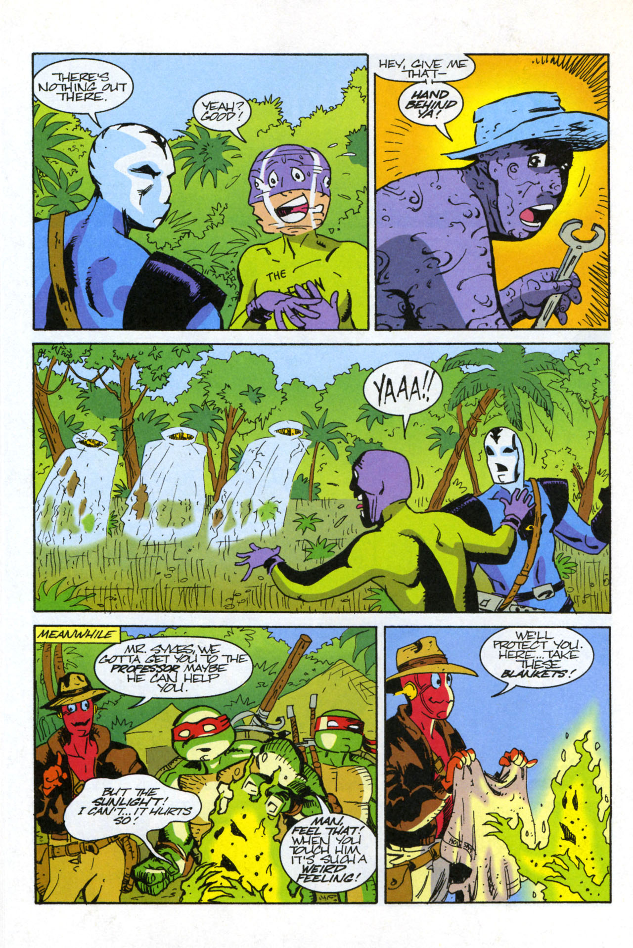 Read online Teenage Mutant Ninja Turtles/Flaming Carrot Crossover comic -  Issue #3 - 26