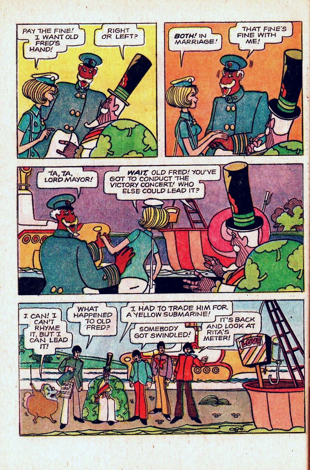 Read online Beatles: Yellow Submarine comic -  Issue # Full - 64