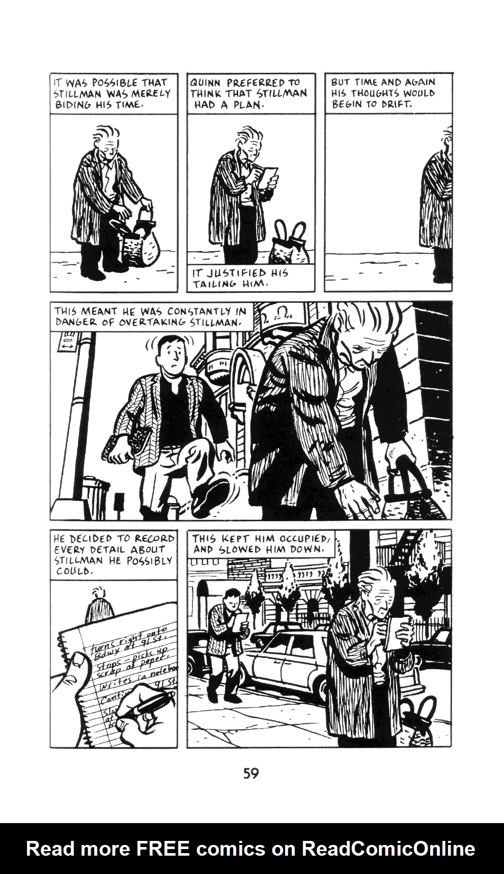 Read online Neon Lit: Paul Auster's City of Glass comic -  Issue # TPB (Part 1) - 65