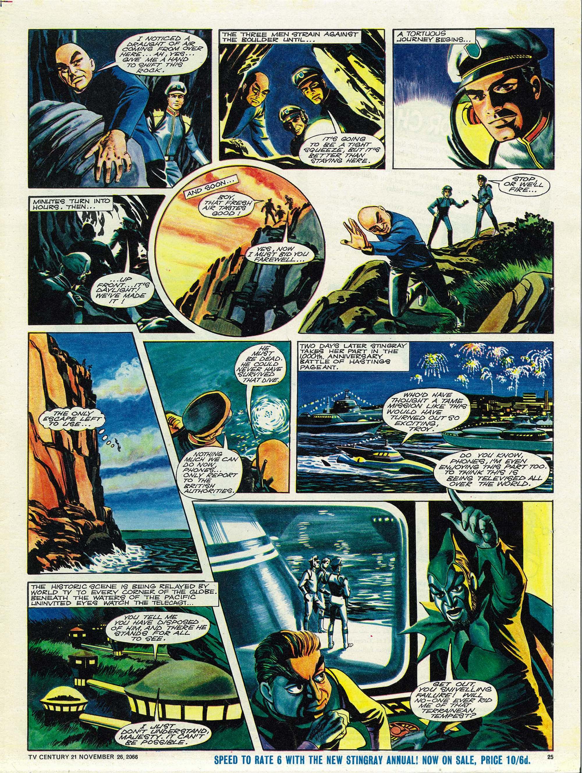 Read online TV Century 21 (TV 21) comic -  Issue #97 - 24