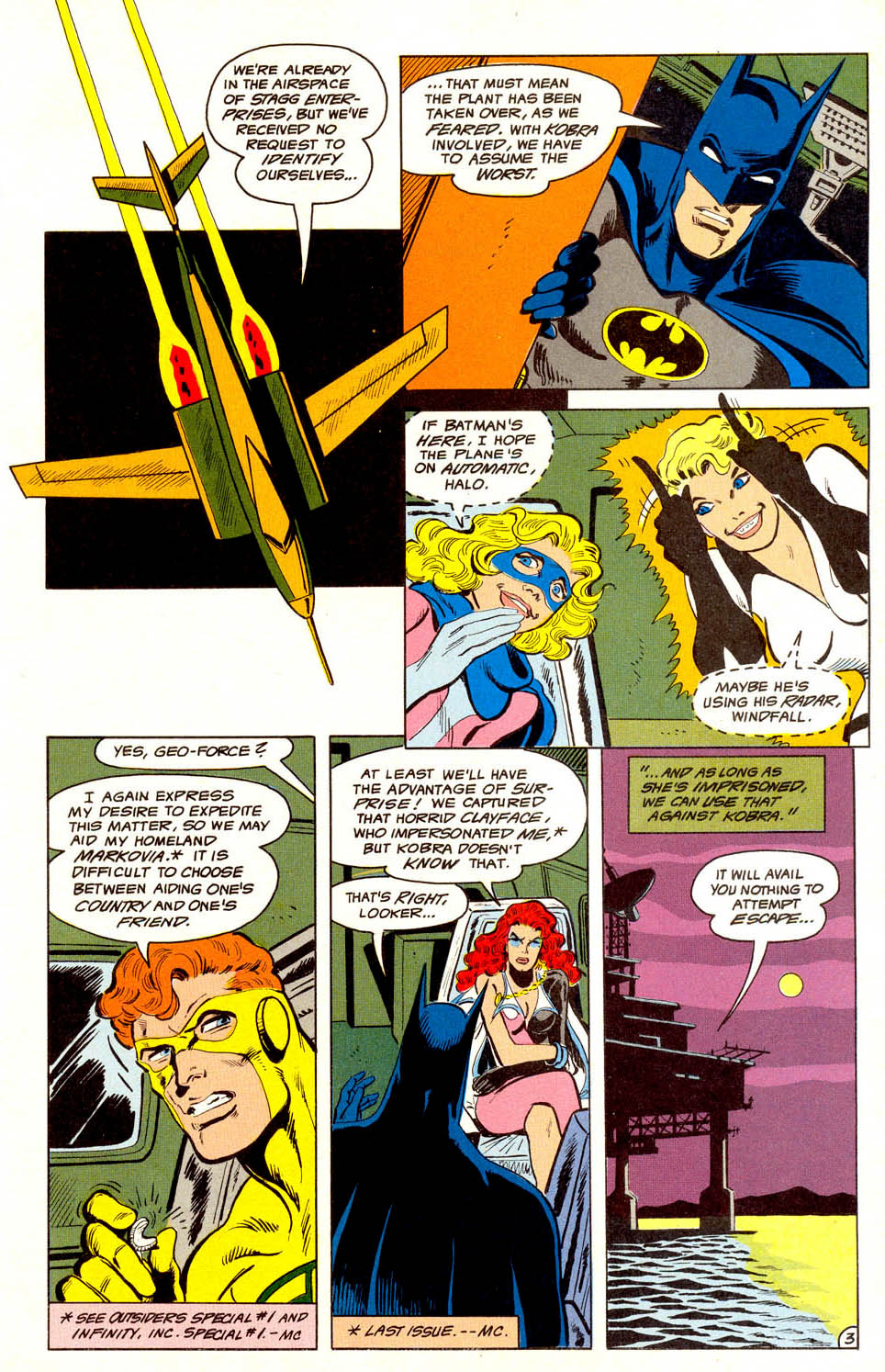 Read online The Outsiders (1985) comic -  Issue #22 - 4