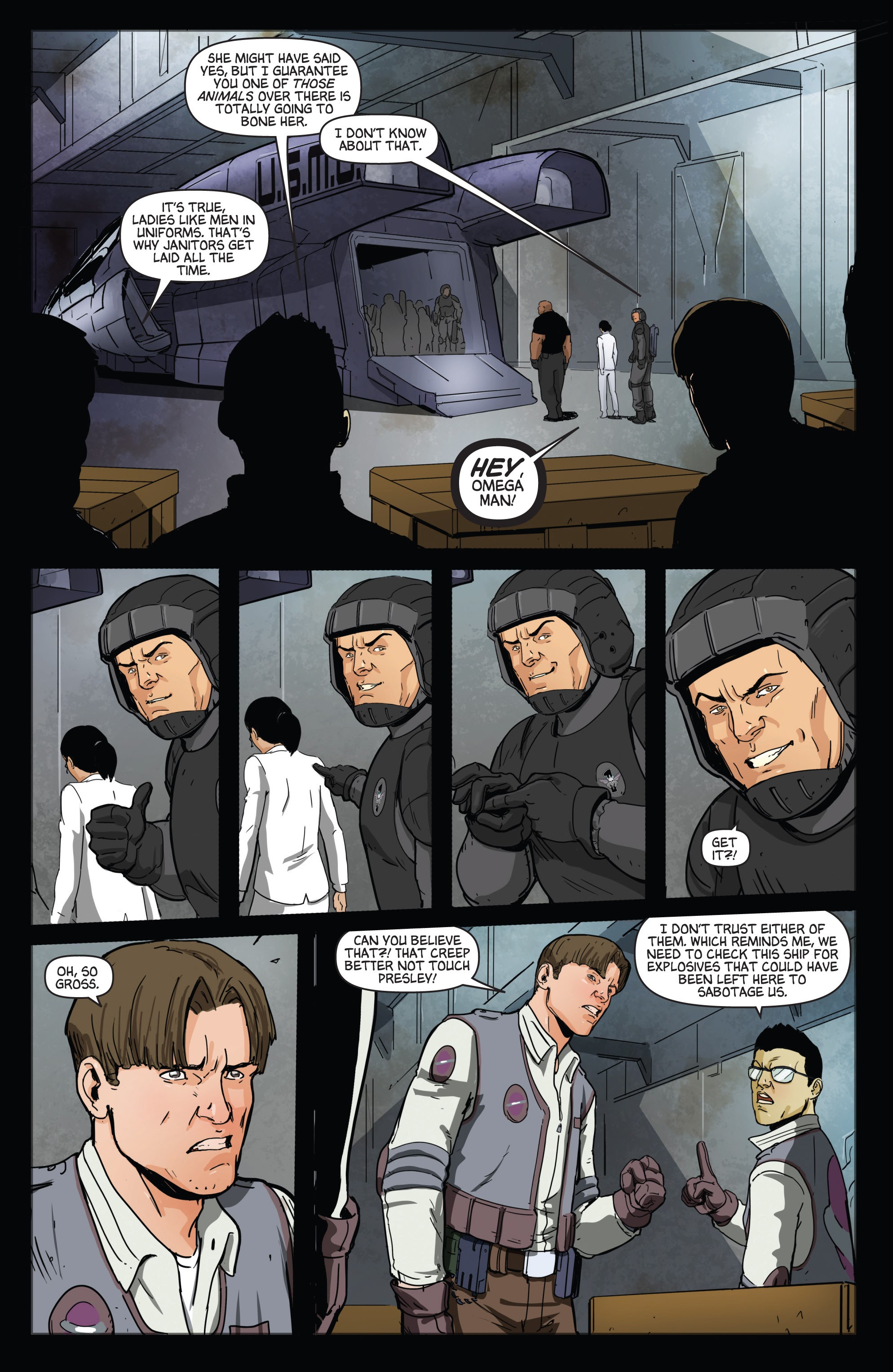 Read online Aliens vs. Parker comic -  Issue #1 - 20