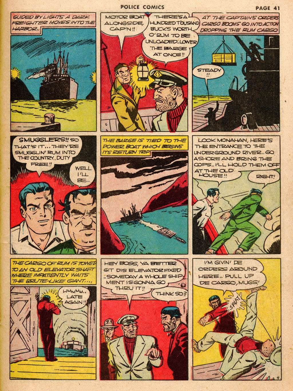 Read online Police Comics comic -  Issue #9 - 50