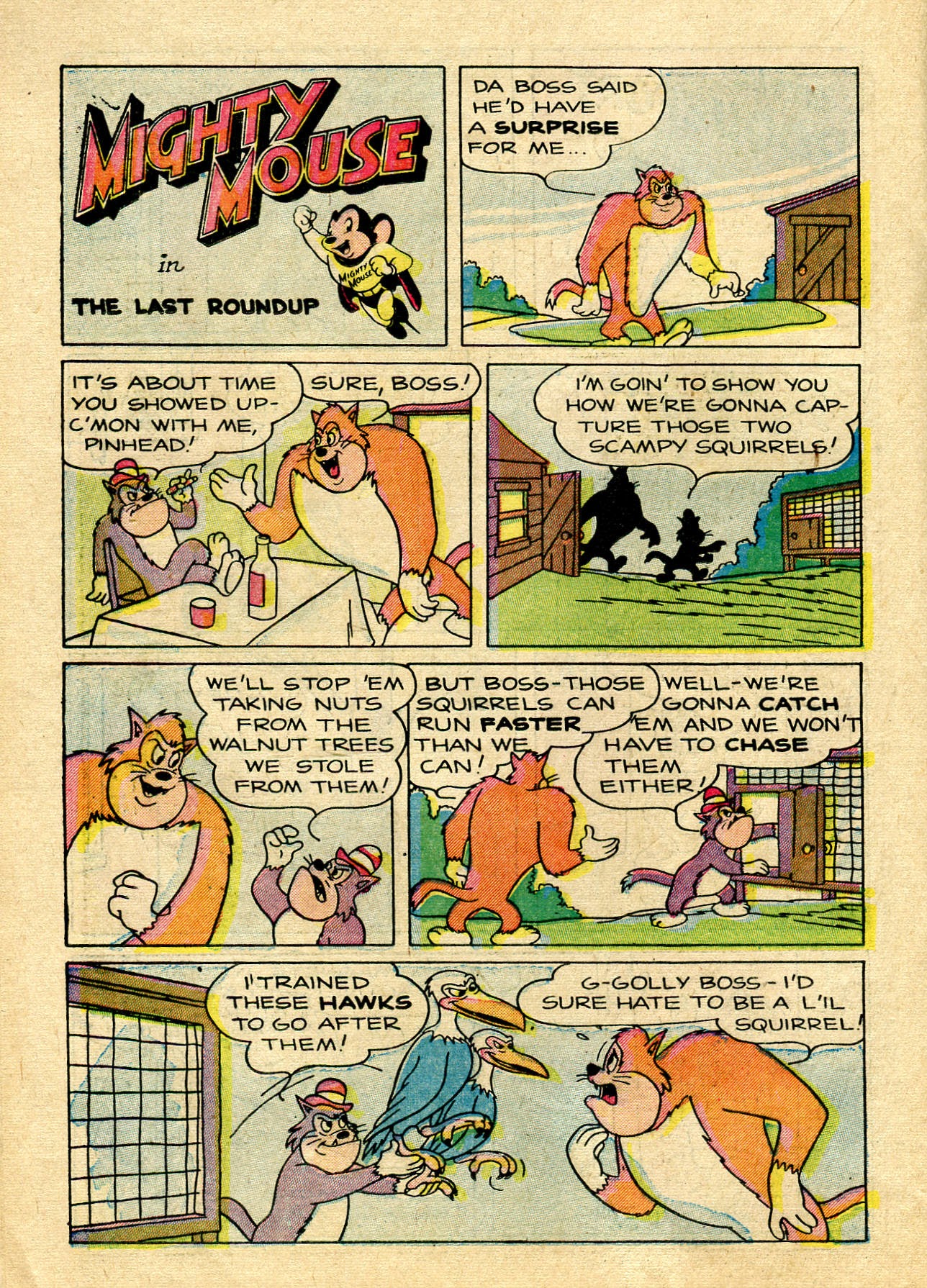 Read online Paul Terry's Mighty Mouse Comics comic -  Issue #44 - 64