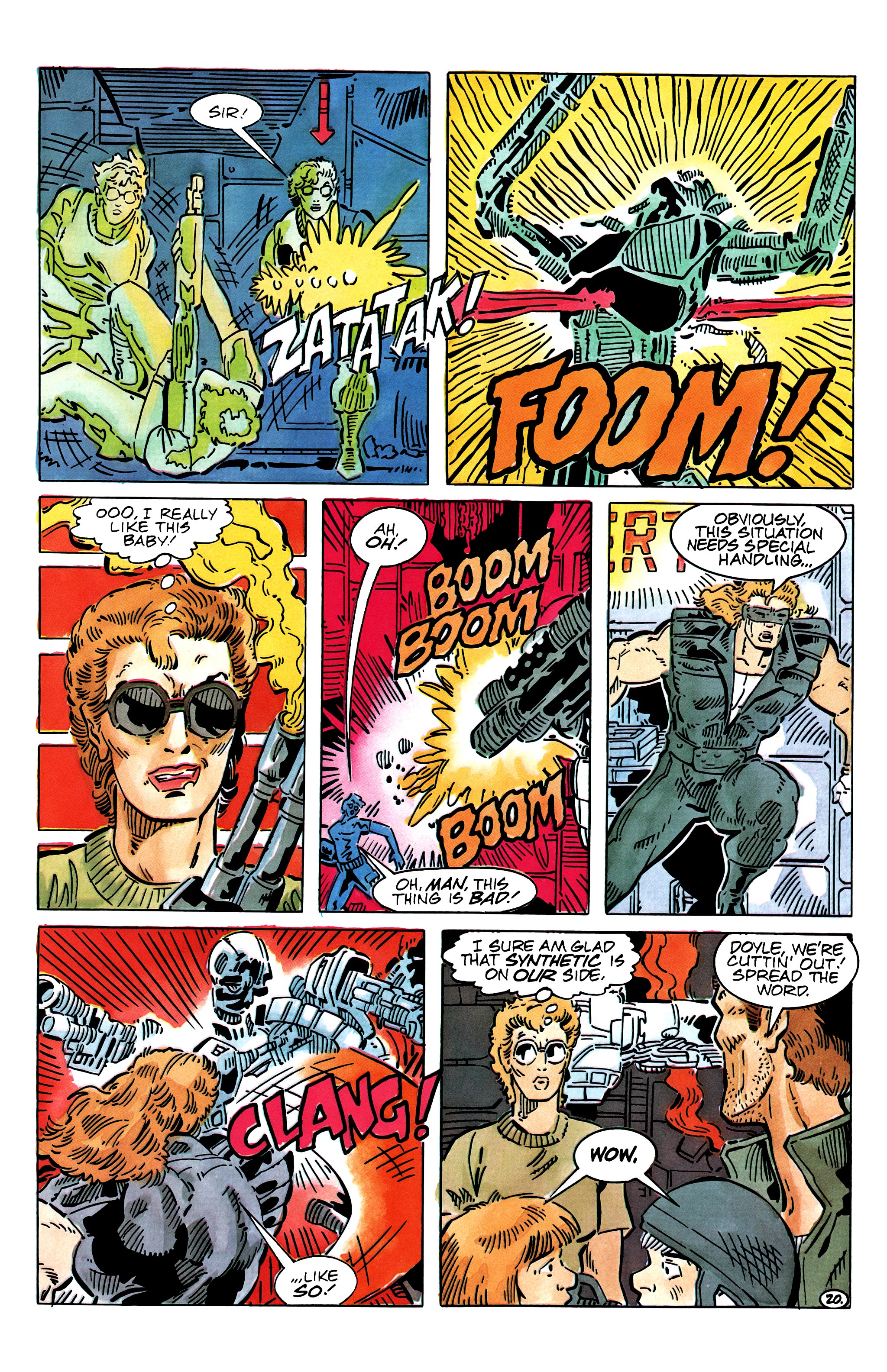 Read online The Terminator (1988) comic -  Issue #3 - 23