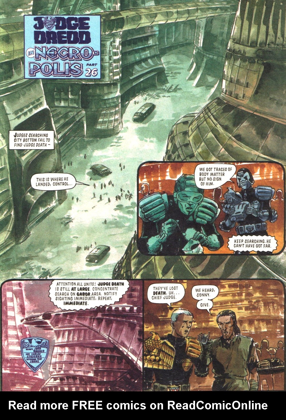 Read online Judge Dredd Megazine (vol. 3) comic -  Issue #35 - 34