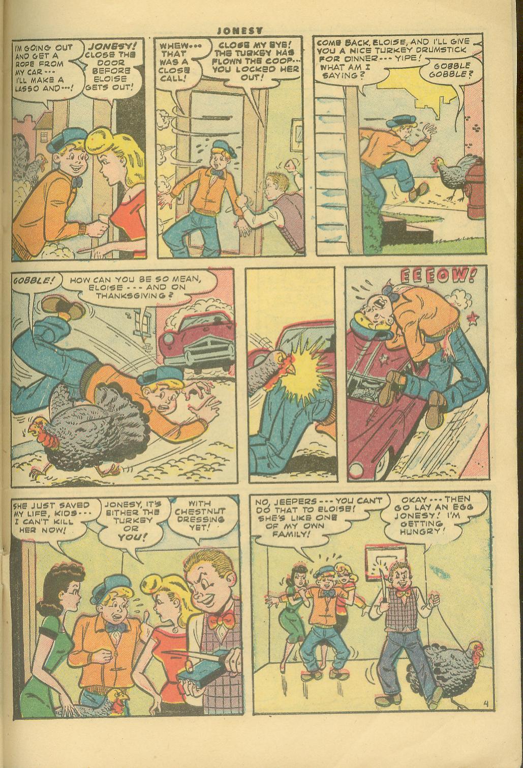 Read online Jonesy (1953) comic -  Issue #4 - 31