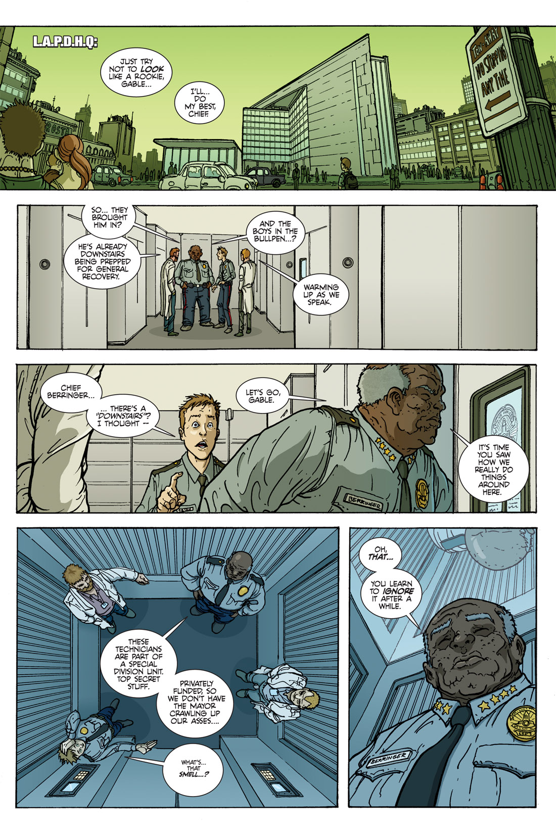 Read online Officer Downe: Bigger, Better, Bastard Edition comic -  Issue # TPB - 16