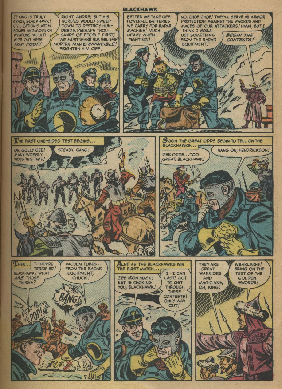 Read online Blackhawk (1957) comic -  Issue #72 - 9