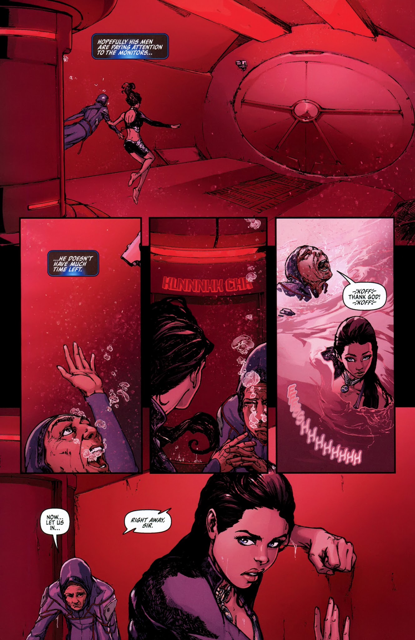 Read online Michael Turner's Fathom comic -  Issue #7 - 17