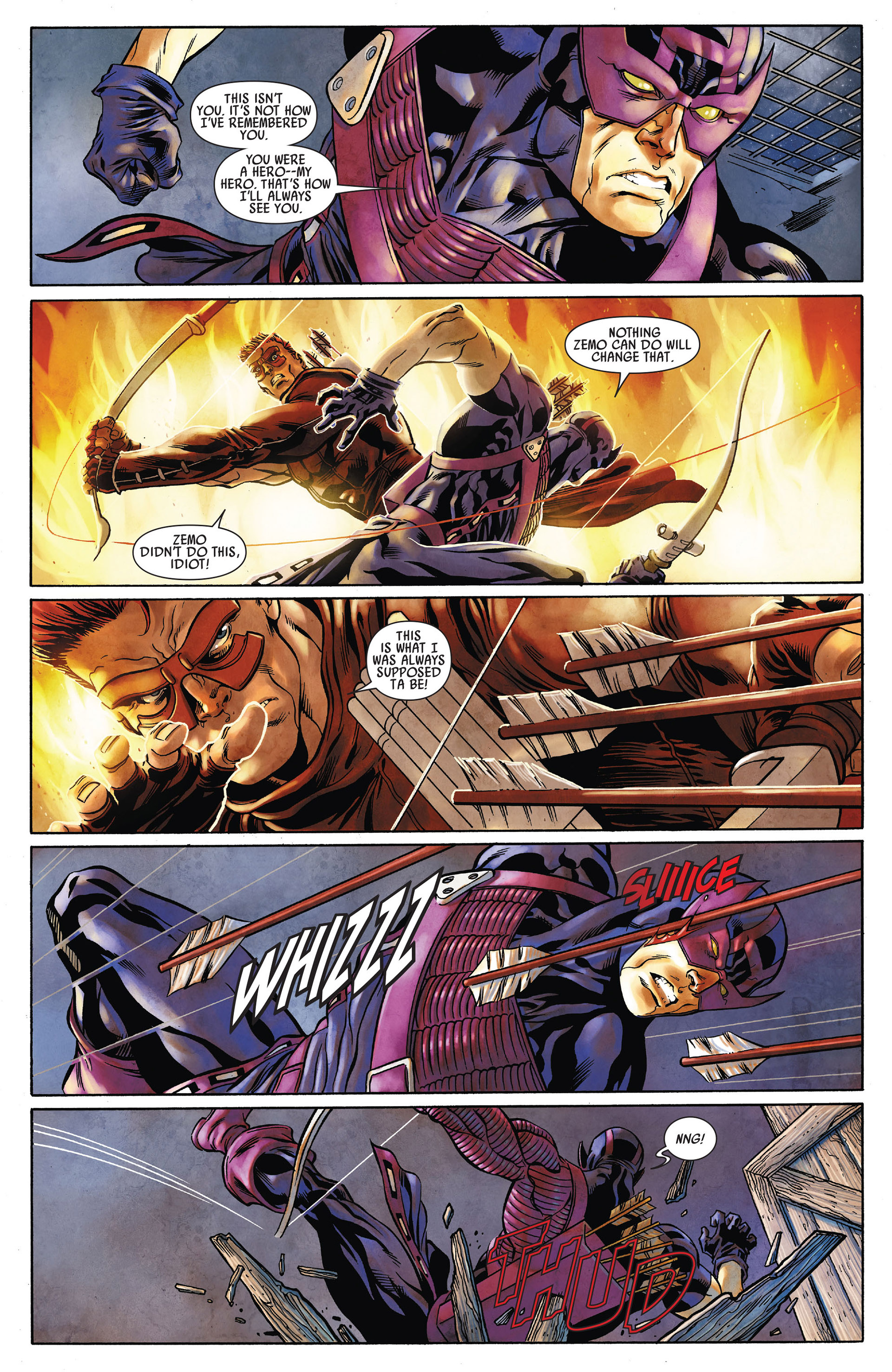 Read online Hawkeye: Blindspot comic -  Issue #4 - 7