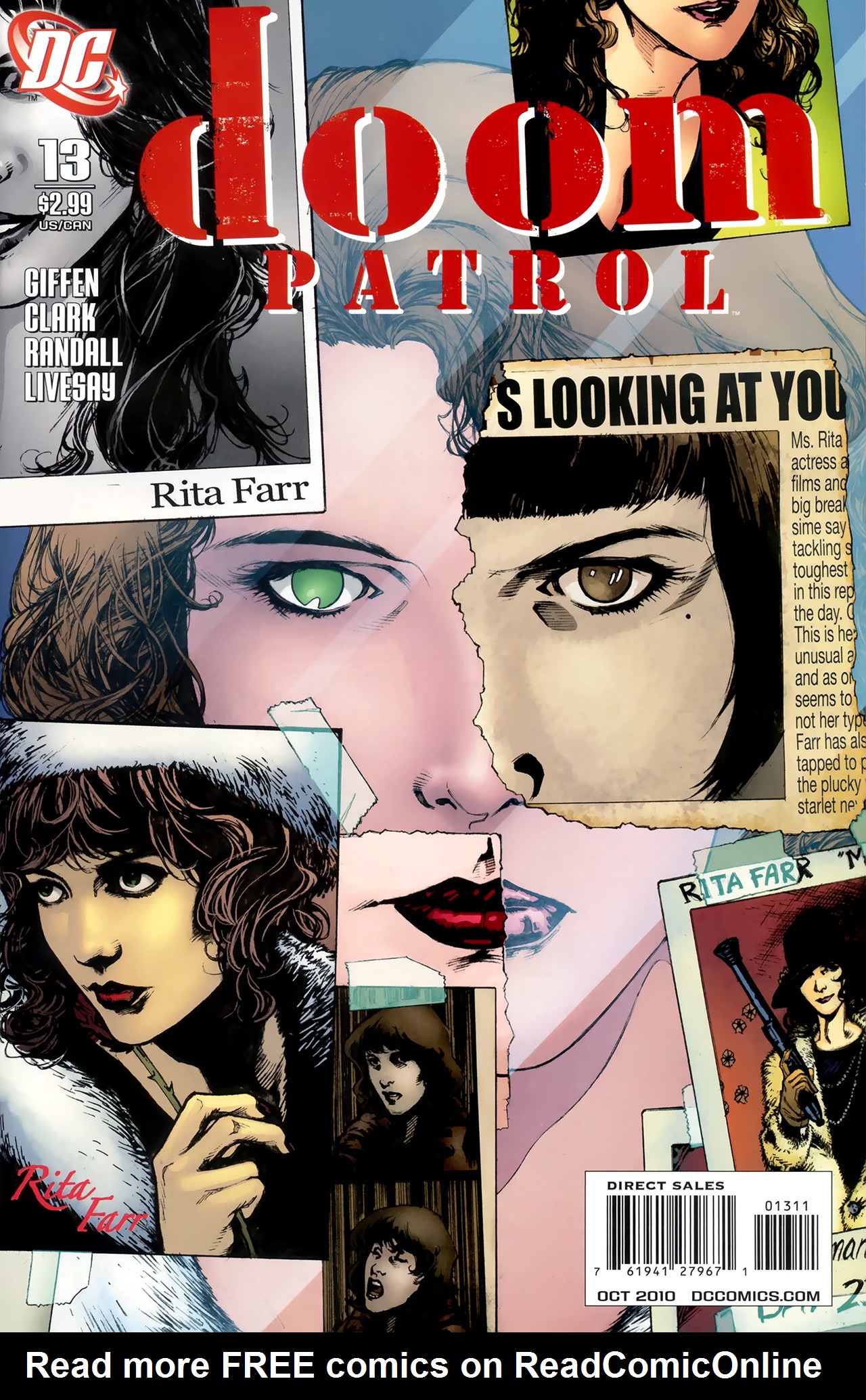 Read online Doom Patrol (2009) comic -  Issue #13 - 1