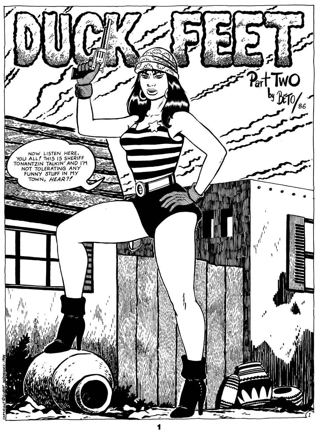 Read online Love and Rockets (1982) comic -  Issue #18 - 3