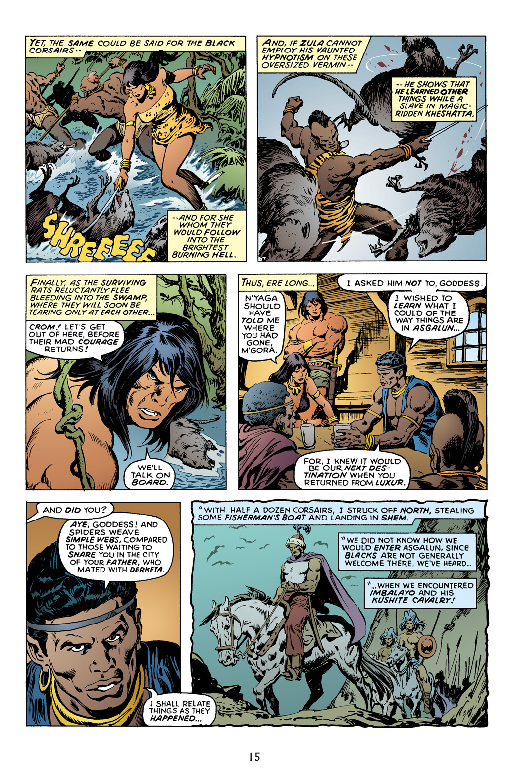 Read online The Chronicles of Conan comic -  Issue # TPB 12 (Part 1) - 16