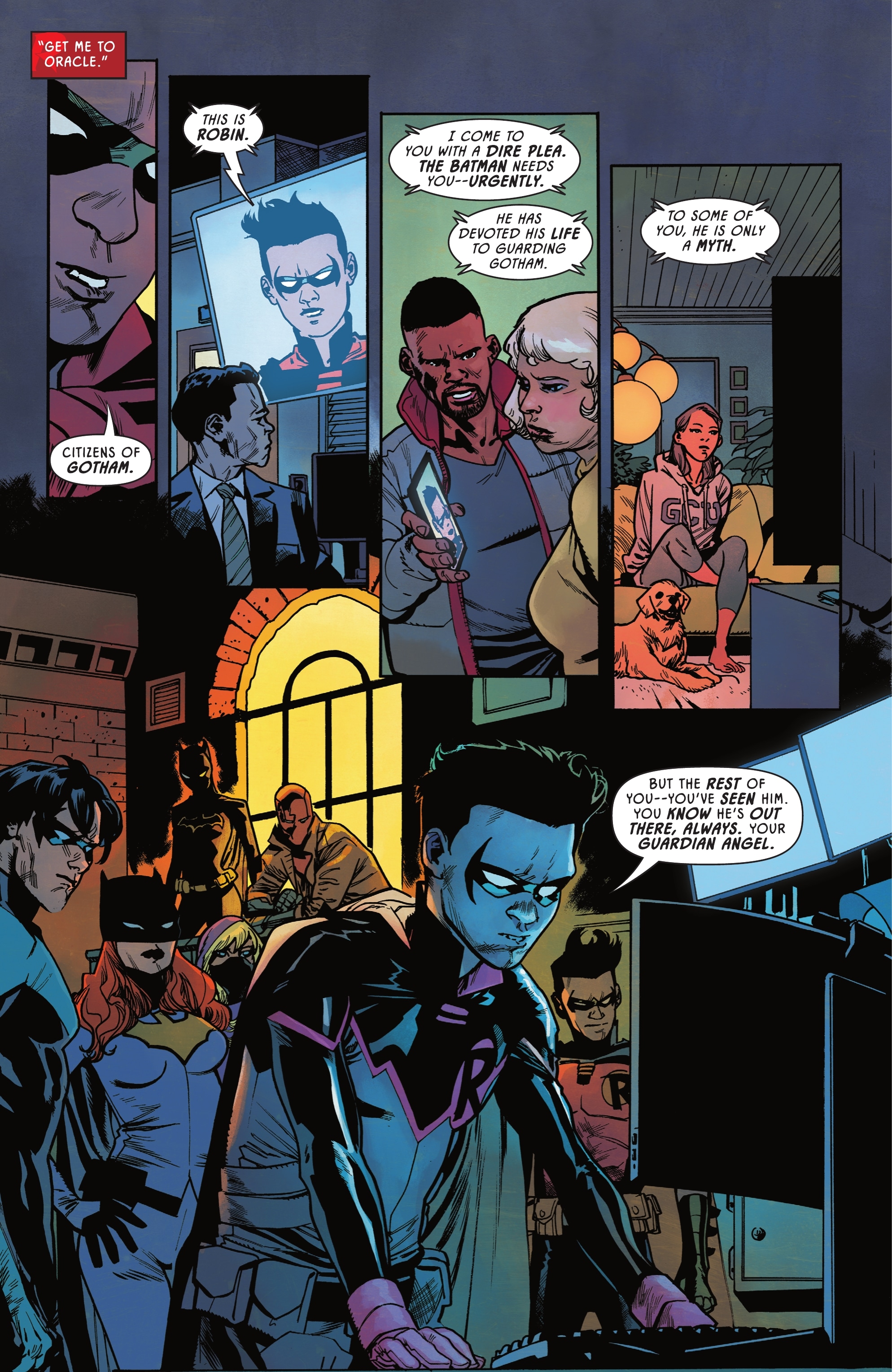 Read online Batman vs. Robin comic -  Issue #5 - 34