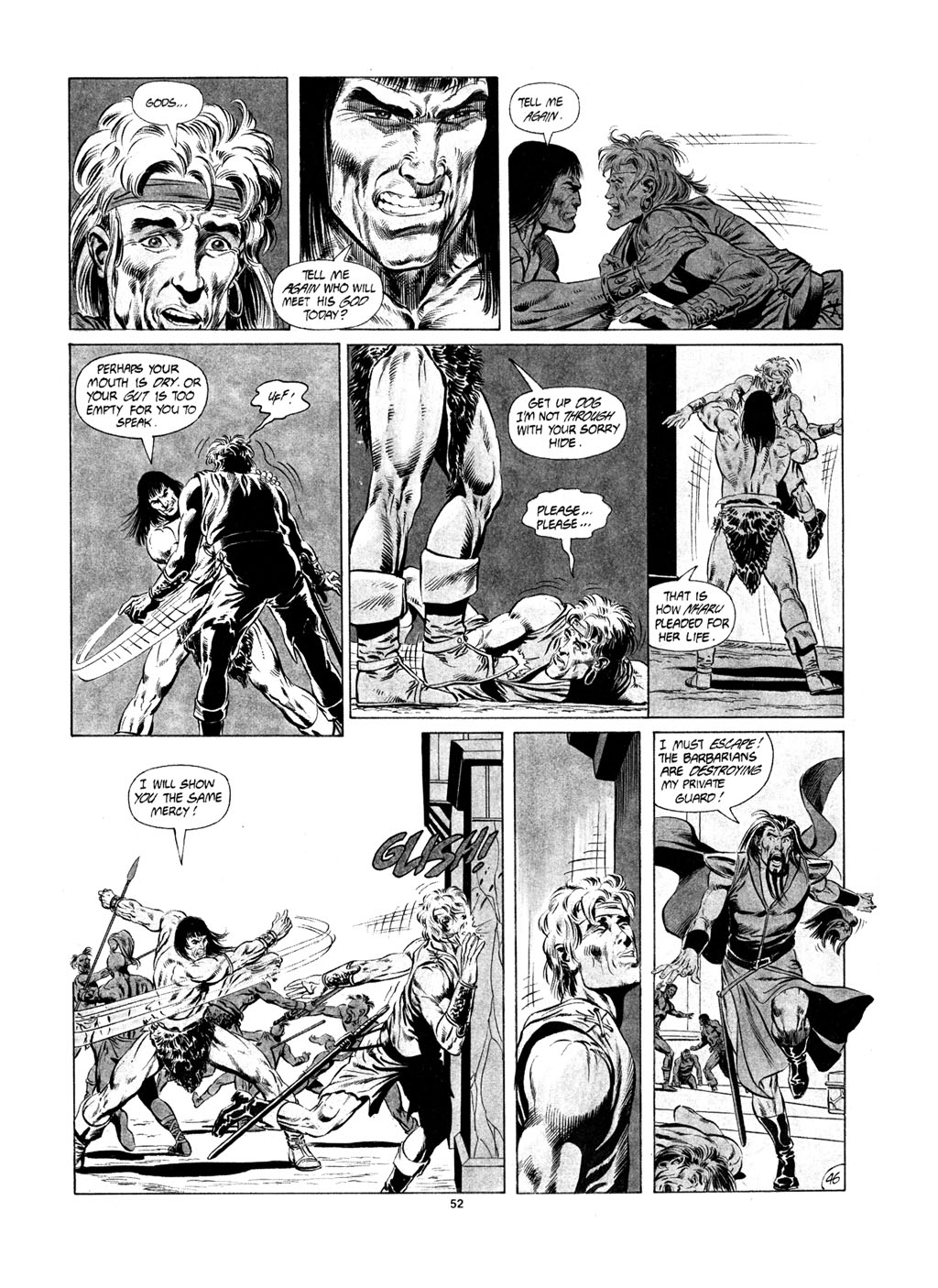 Read online The Savage Sword Of Conan comic -  Issue #149 - 52