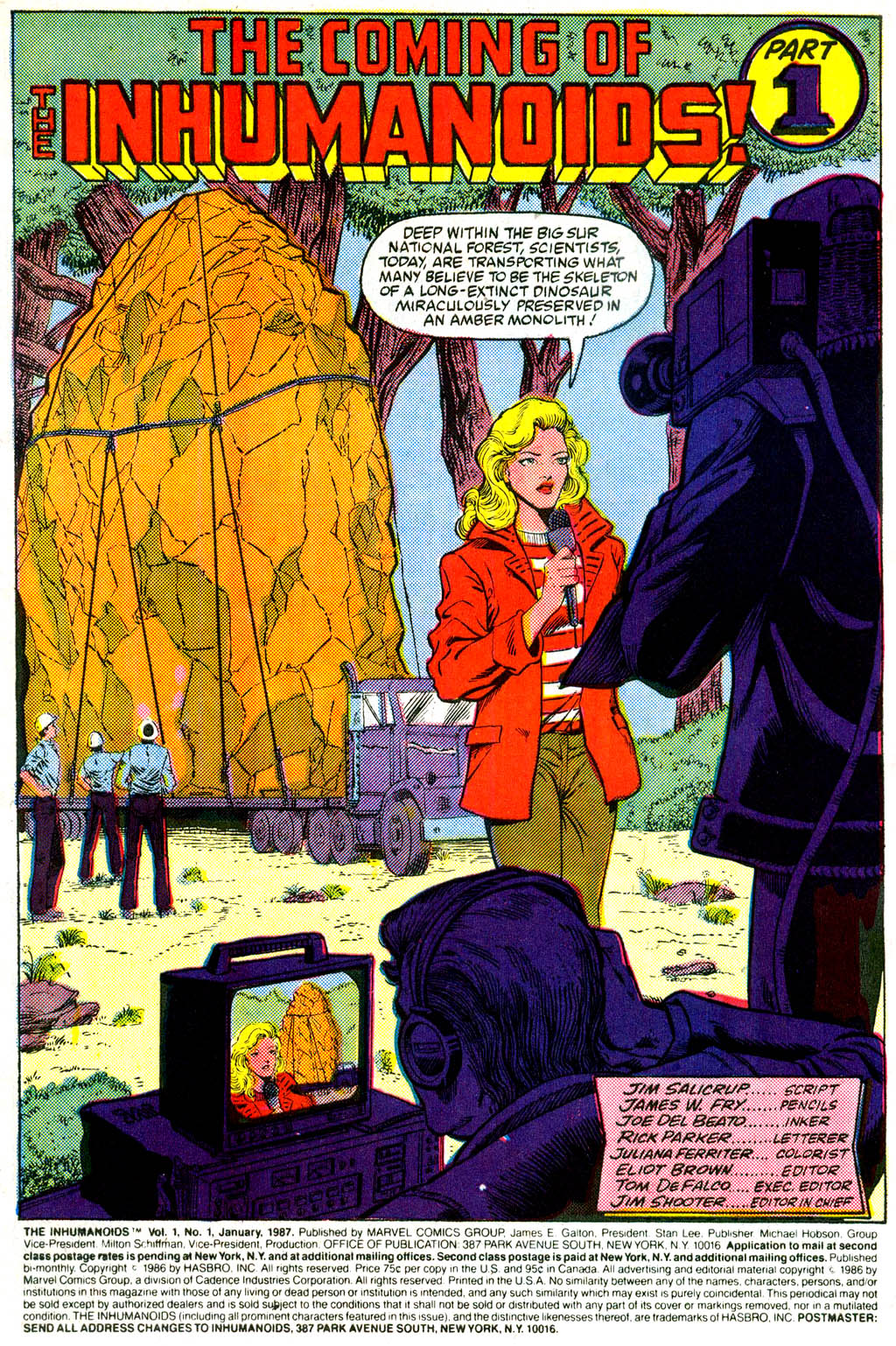 Read online The Inhumanoids comic -  Issue #1 - 2