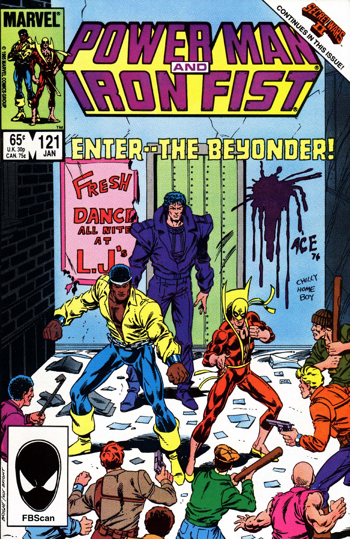 Read online Power Man and Iron Fist (1978) comic -  Issue #121 - 1