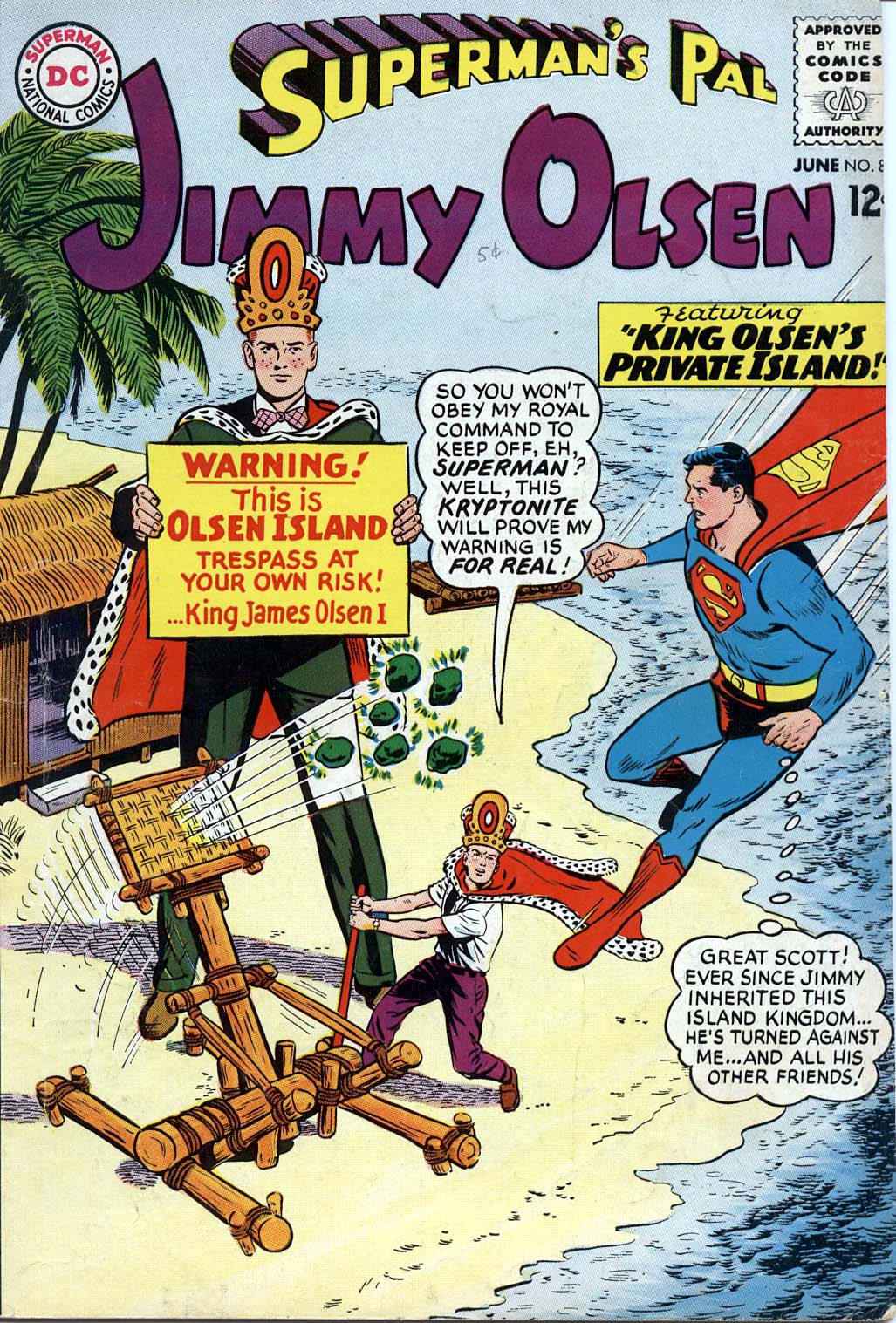 Supermans Pal Jimmy Olsen 85 Page 0