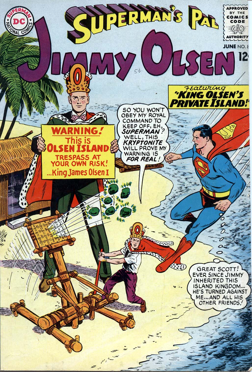 Read online Superman's Pal Jimmy Olsen comic -  Issue #85 - 1