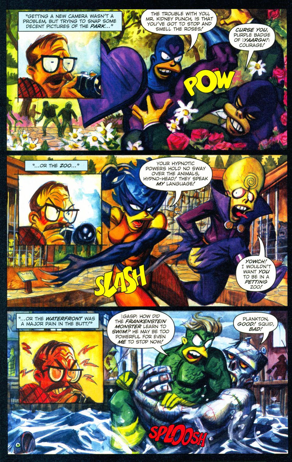 Read online Bongo Comics Presents Simpsons Super Spectacular comic -  Issue #2 - 20