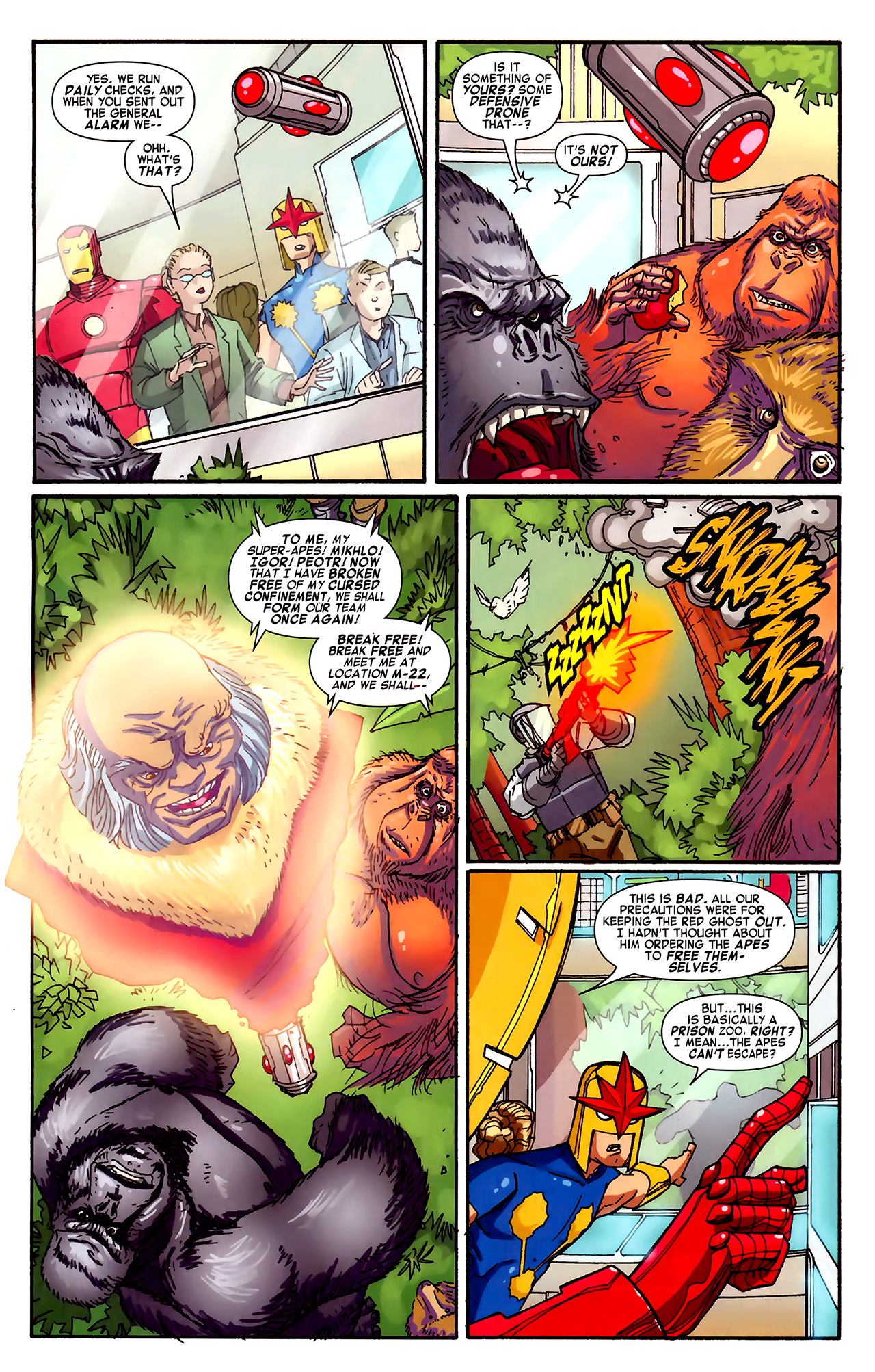 Read online Free Comic Book Day 2010 (Iron Man: Supernova) comic -  Issue # Full - 8