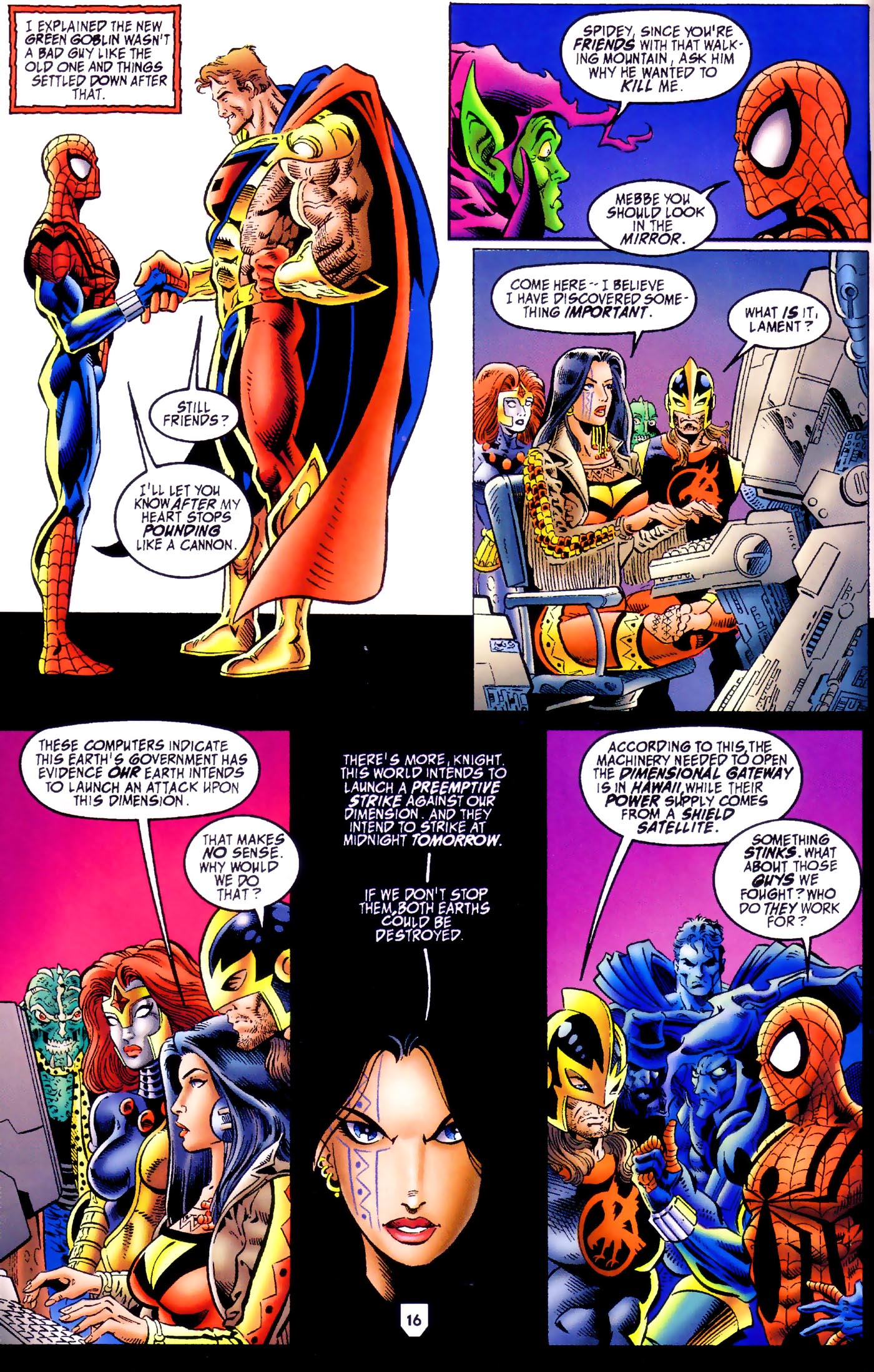 Read online UltraForce/Spider-Man comic -  Issue #1B - 17