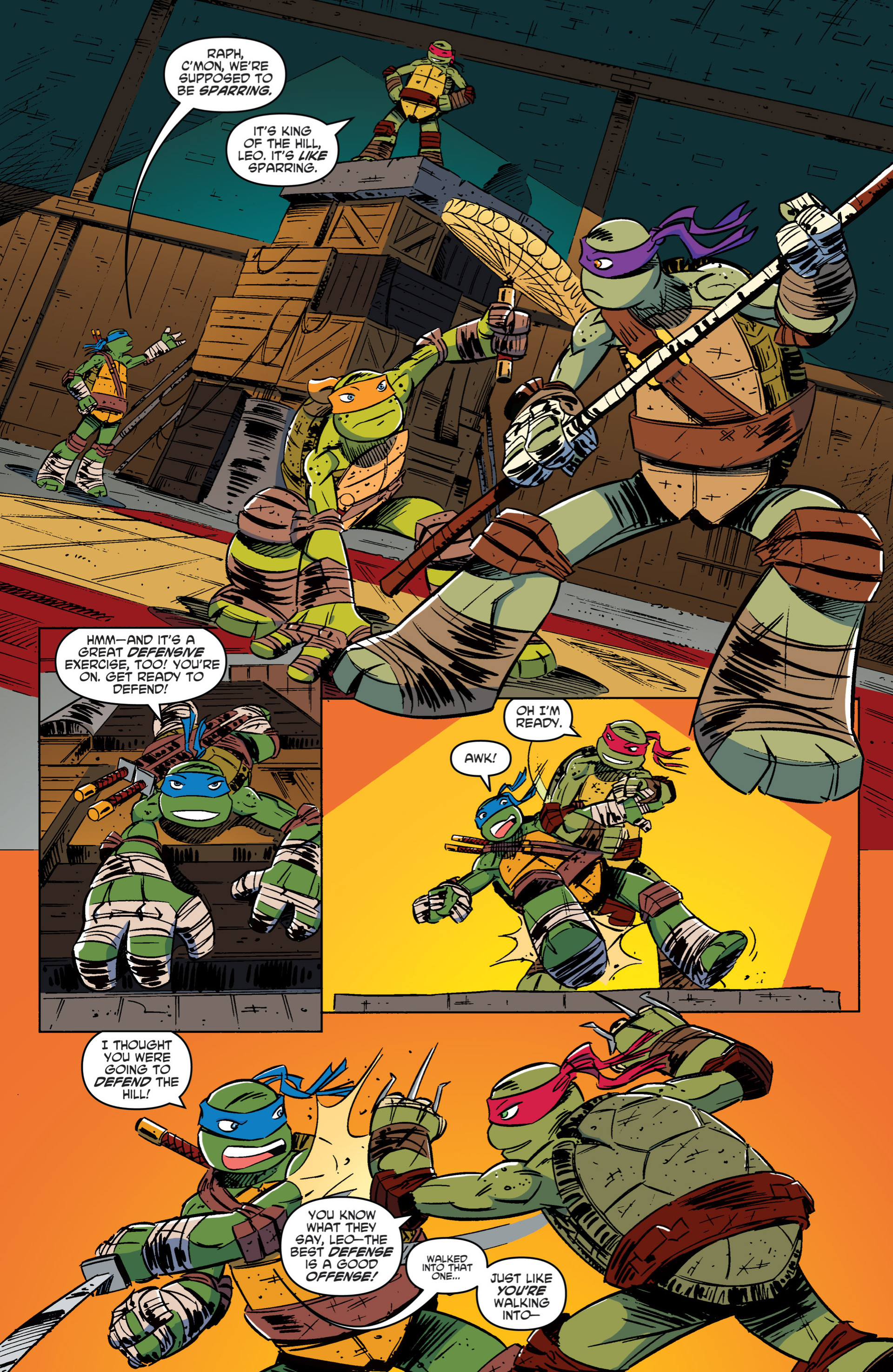 Read online Teenage Mutant Ninja Turtles New Animated Adventures comic -  Issue #4 - 3