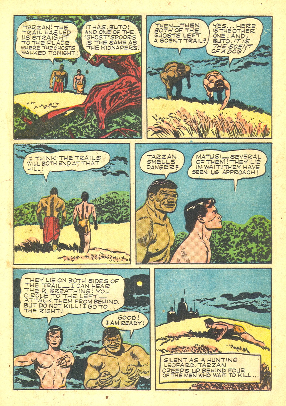 Read online Tarzan (1948) comic -  Issue #45 - 9