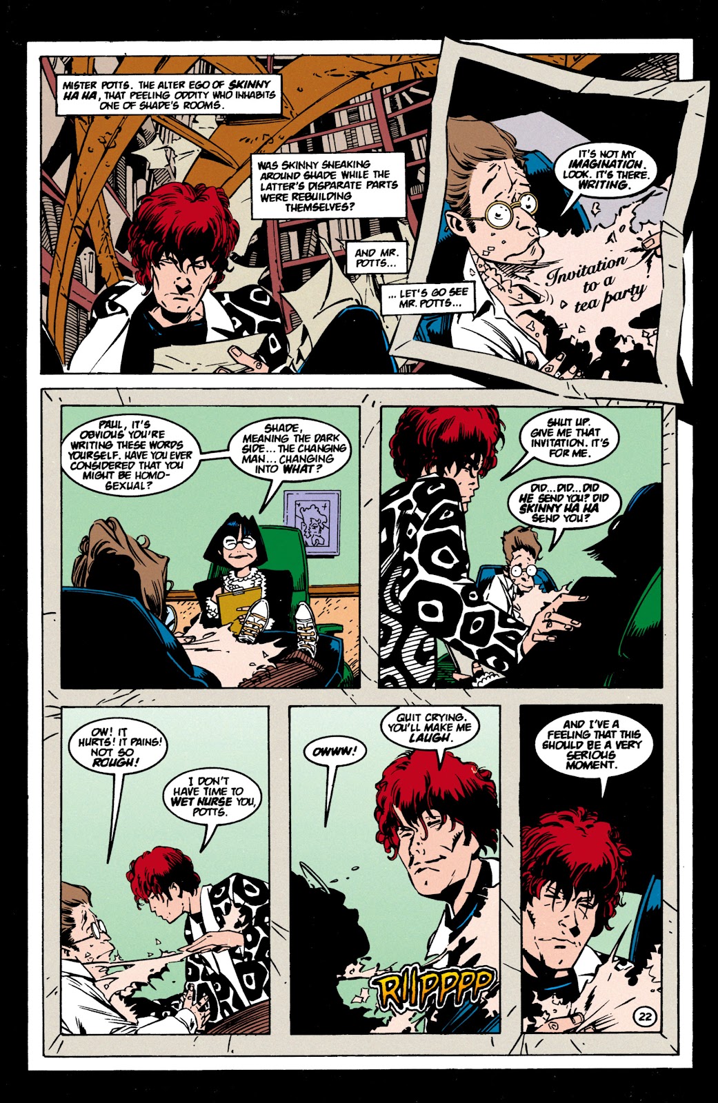 Shade, the Changing Man (1990) issue 60 - Page 23