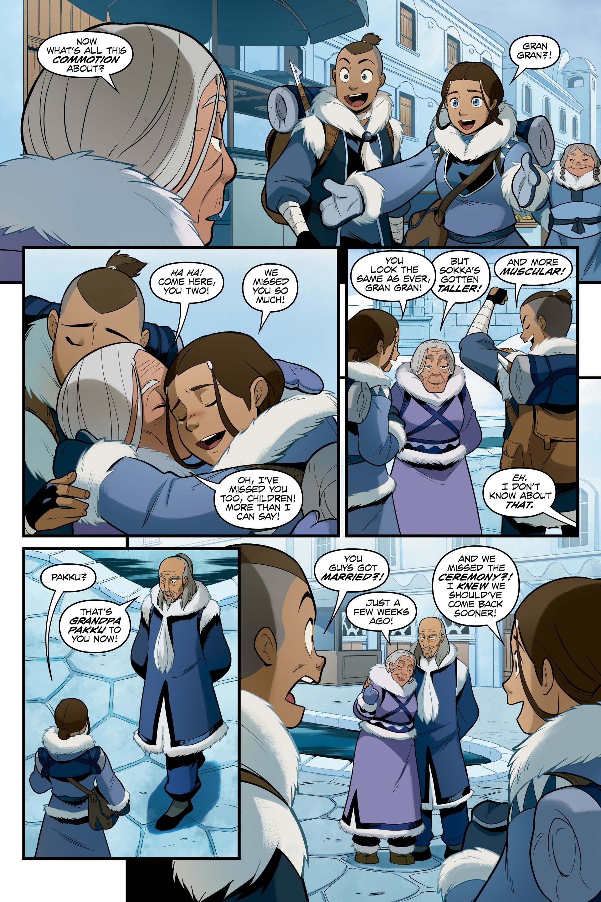 Read online Avatar: The Last Airbender--North and South Omnibus comic -  Issue # TPB (Part 1) - 22