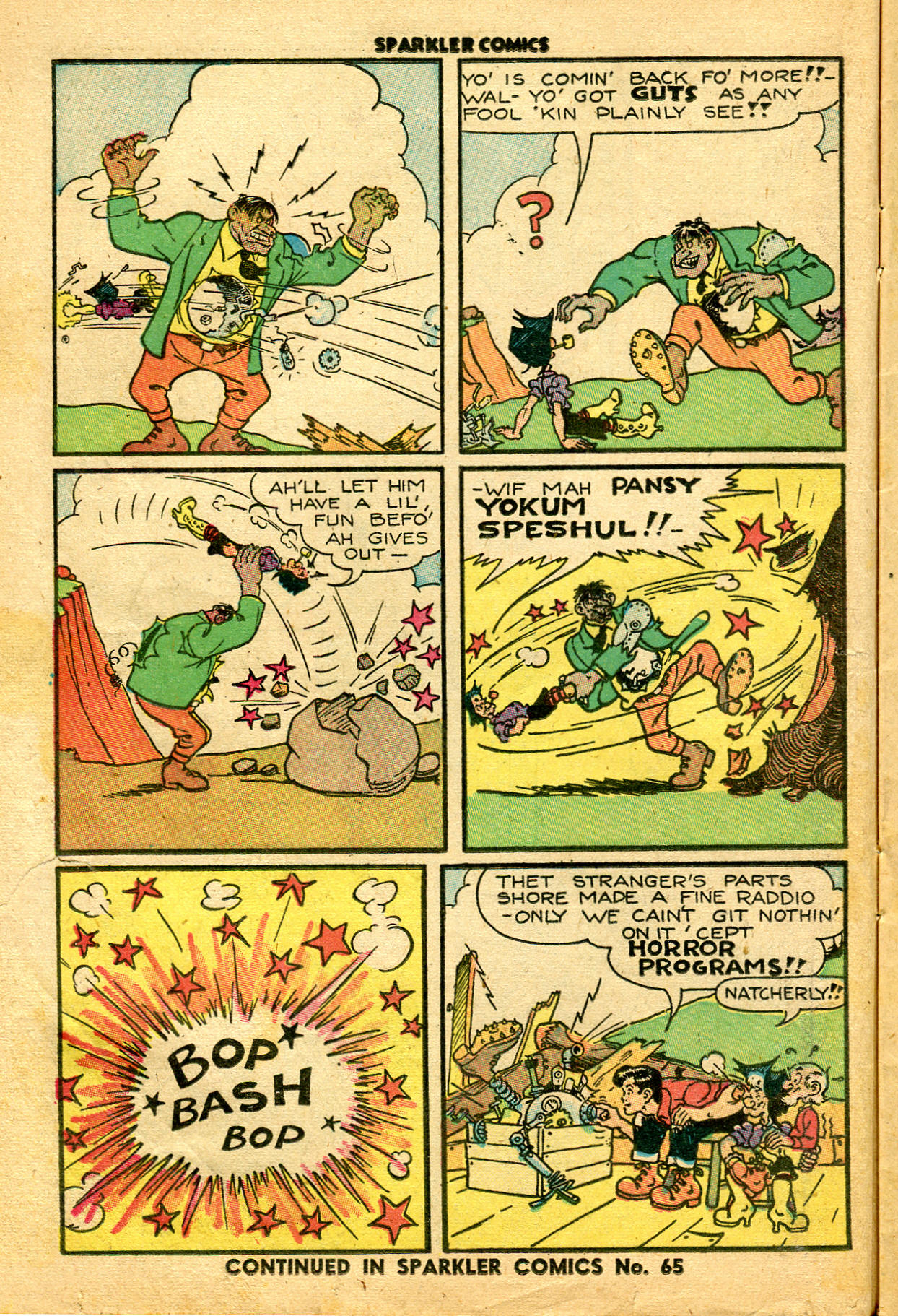 Read online Sparkler Comics comic -  Issue #64 - 16