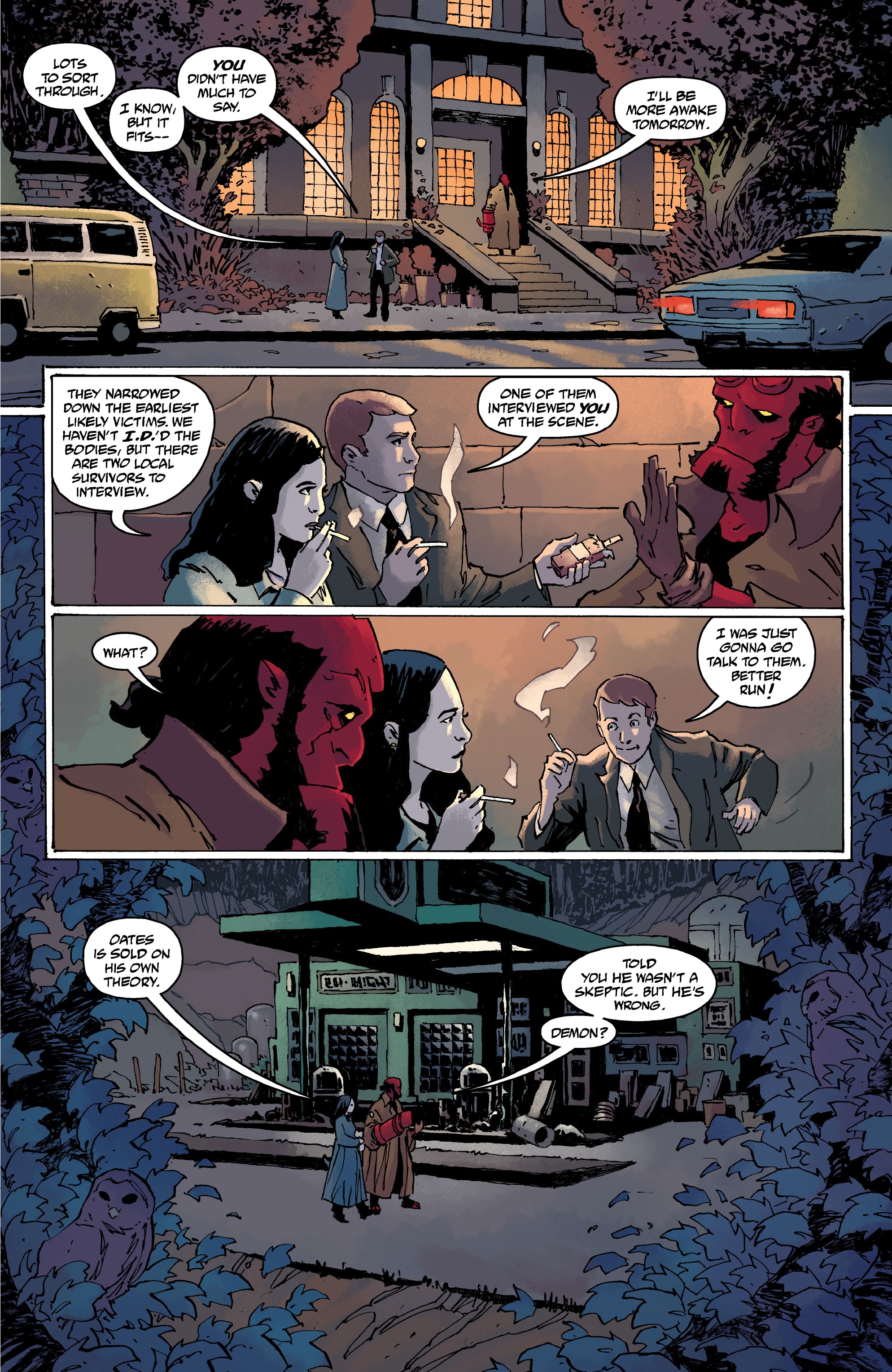 Read online Hellboy and the B.P.R.D.: The Beast of Vargu and Others comic -  Issue # TPB (Part 1) - 47