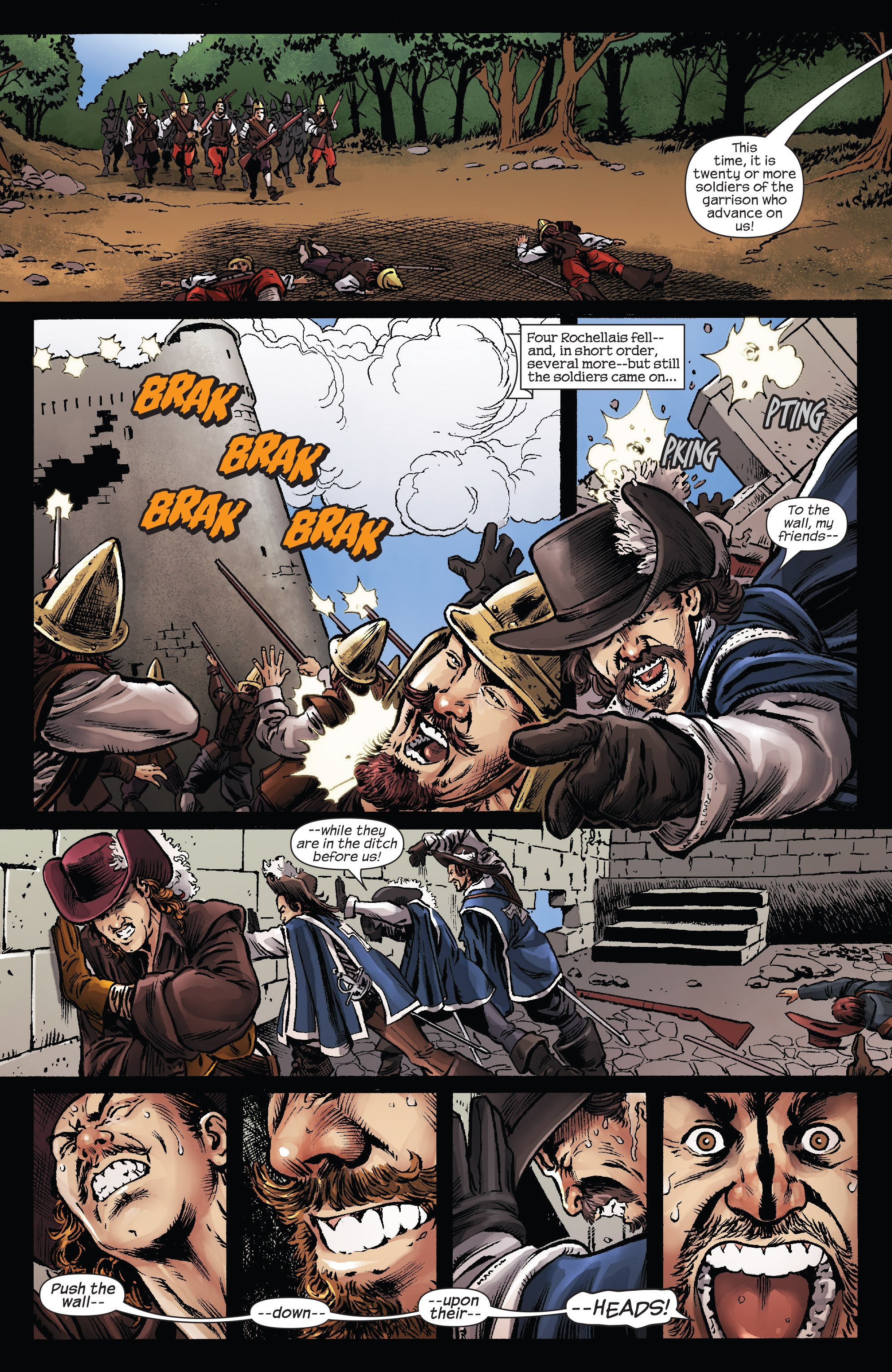 Read online Marvel Illustrated: The Three Musketeers comic -  Issue #5 - 13
