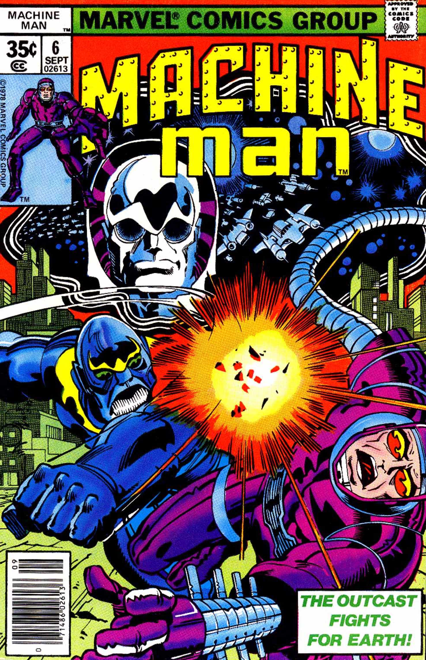 Read online Machine Man (1978) comic -  Issue #6 - 1
