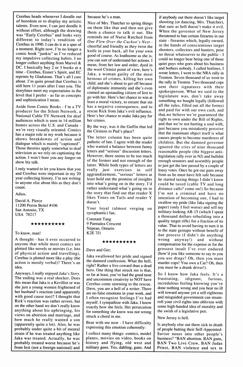 Cerebus Issue #139 #138 - English 29