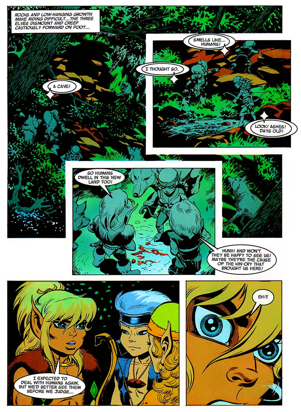 Read online ElfQuest: Kings of the Broken Wheel comic -  Issue #5 - 17
