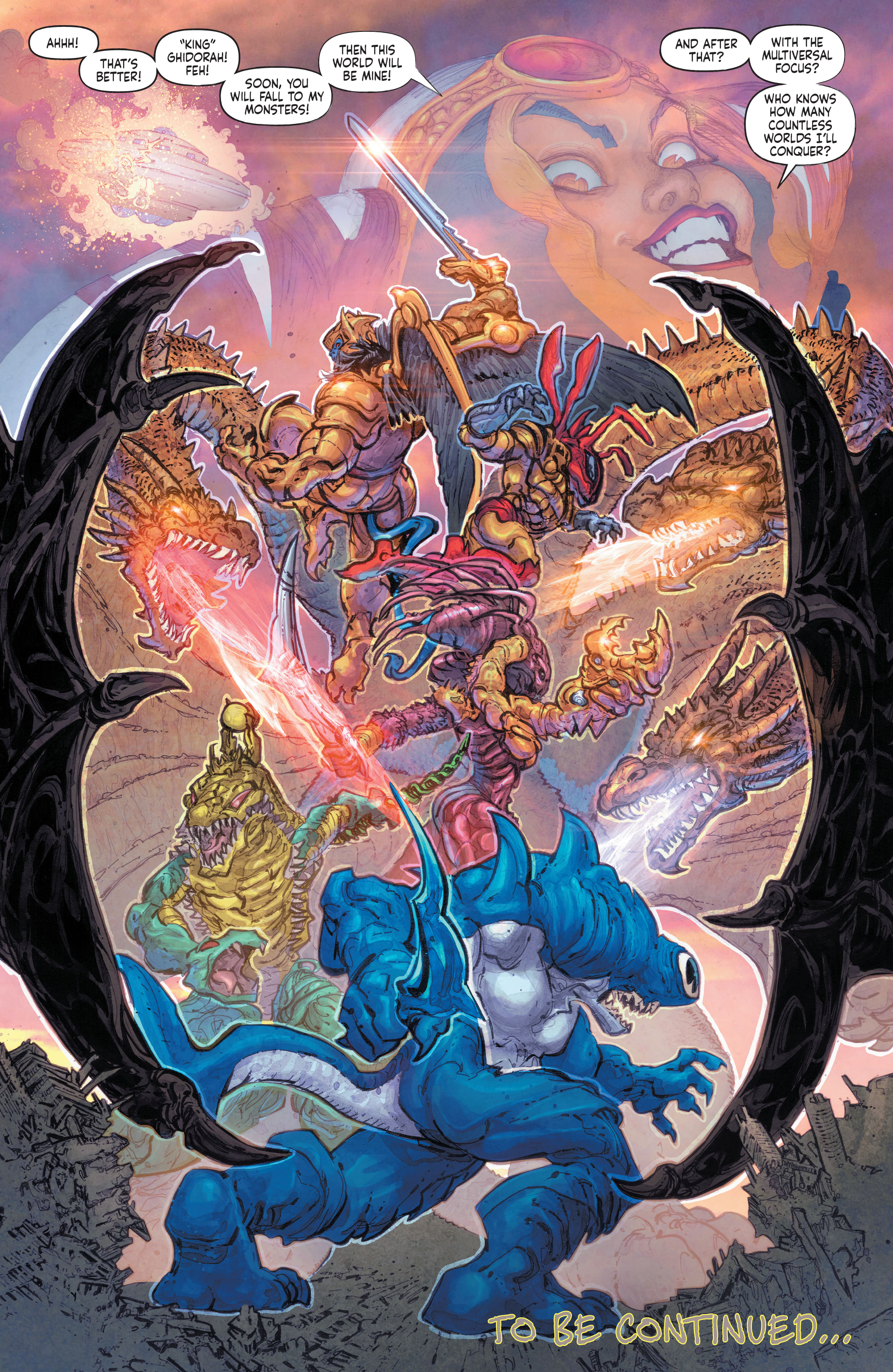 Read online Godzilla vs. The Mighty Morphin Power Rangers comic -  Issue #4 - 19