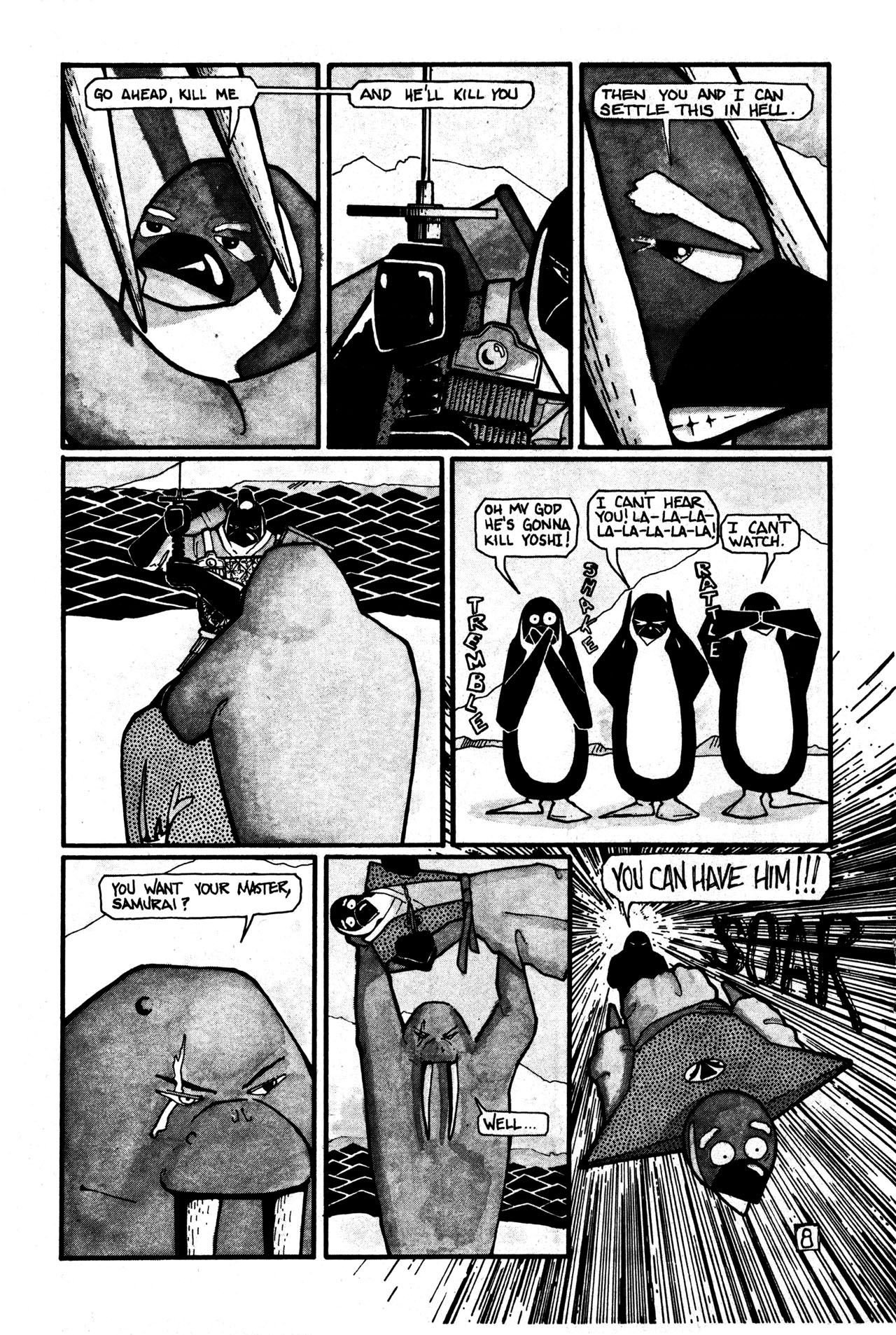 Read online Samurai Penguin comic -  Issue #2 - 10