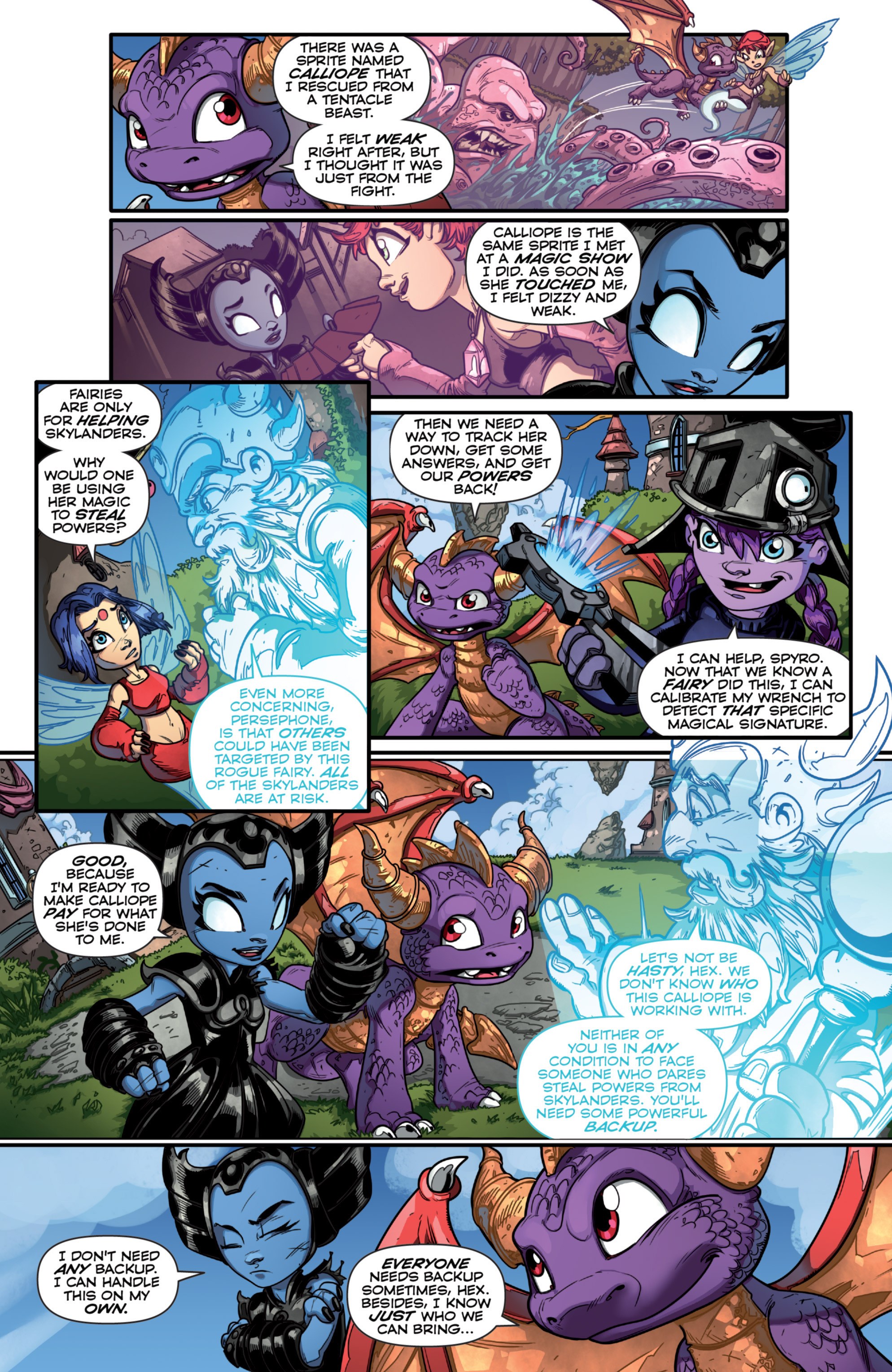 Read online Skylanders comic -  Issue #7 - 11
