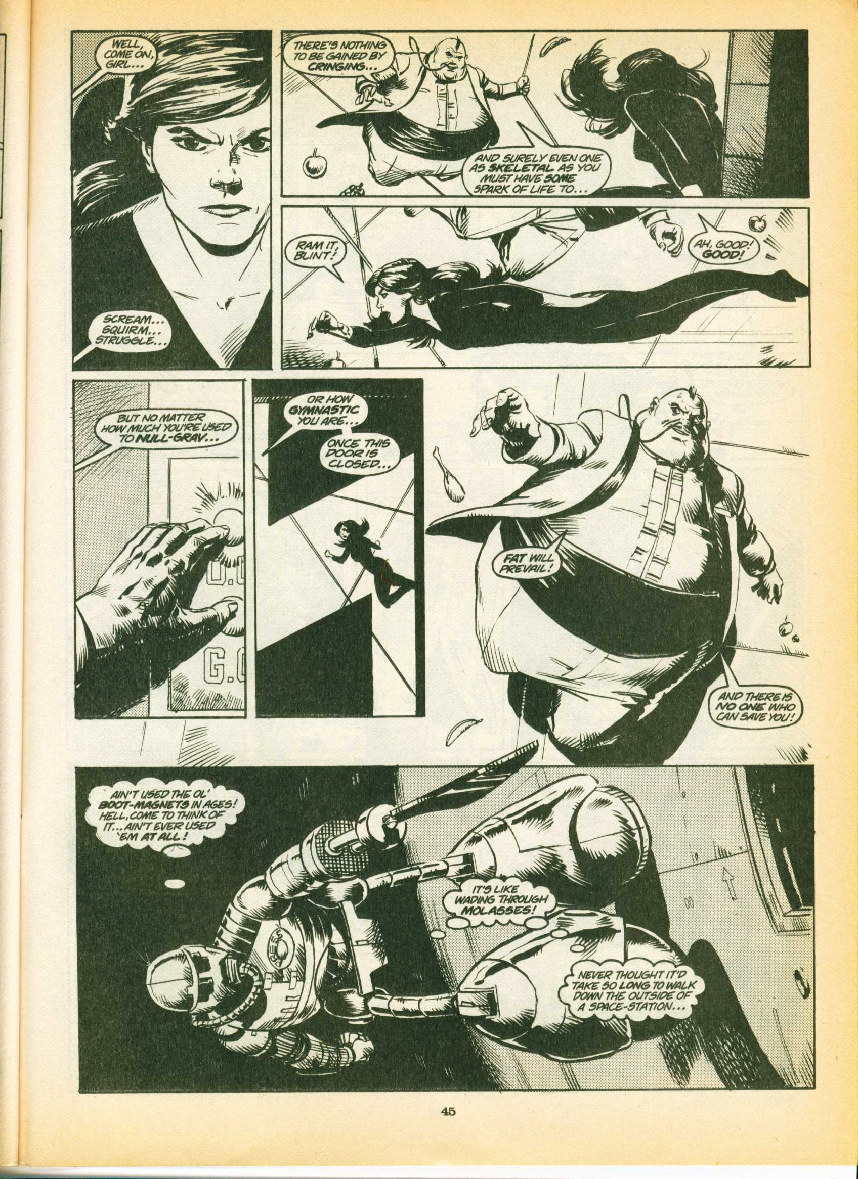 Read online Warrior comic -  Issue #8 - 45