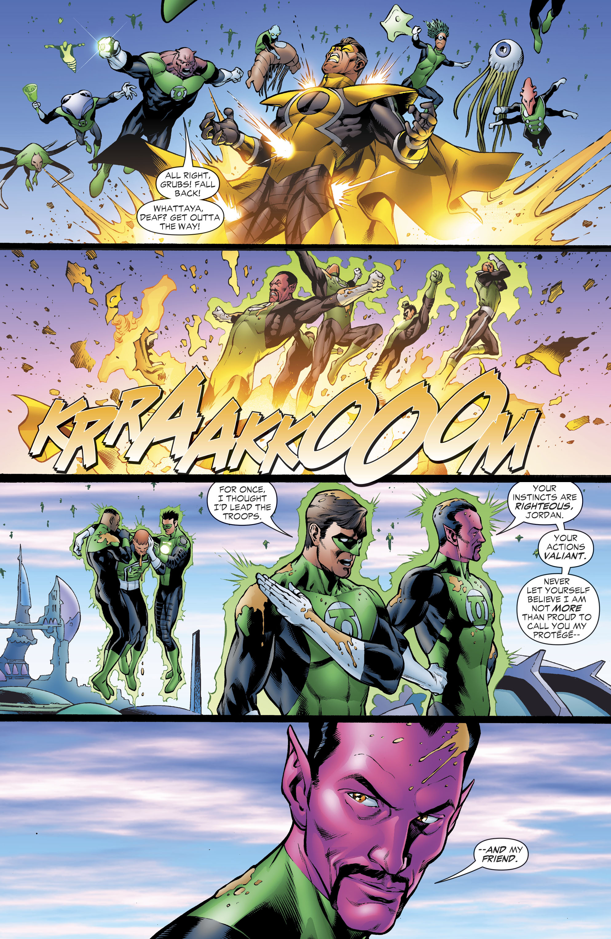 Read online Green Lantern by Geoff Johns comic -  Issue # TPB 2 (Part 2) - 3